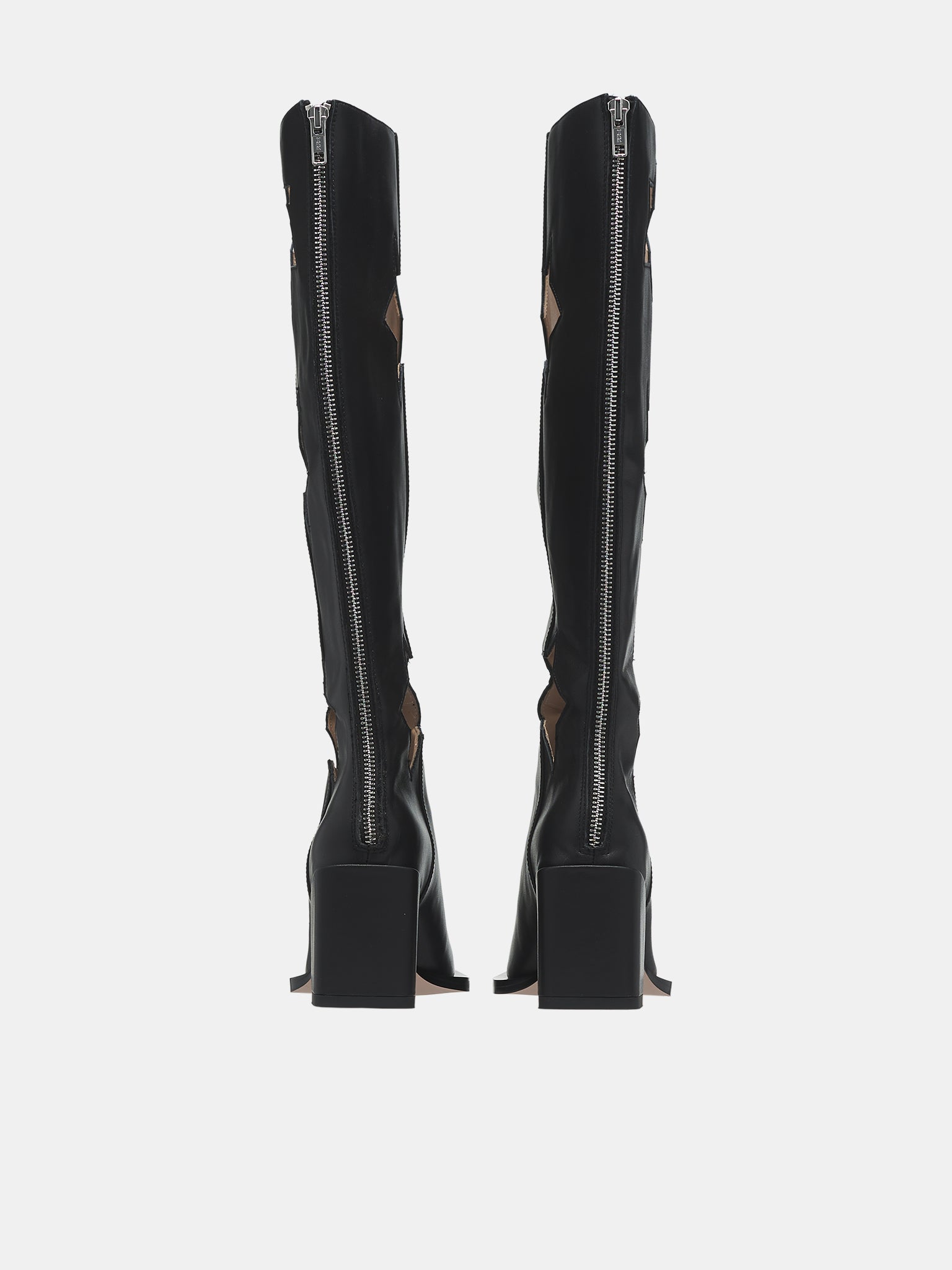 Star Cut-Out Boots (SS-X0024-27-01-BLACK)