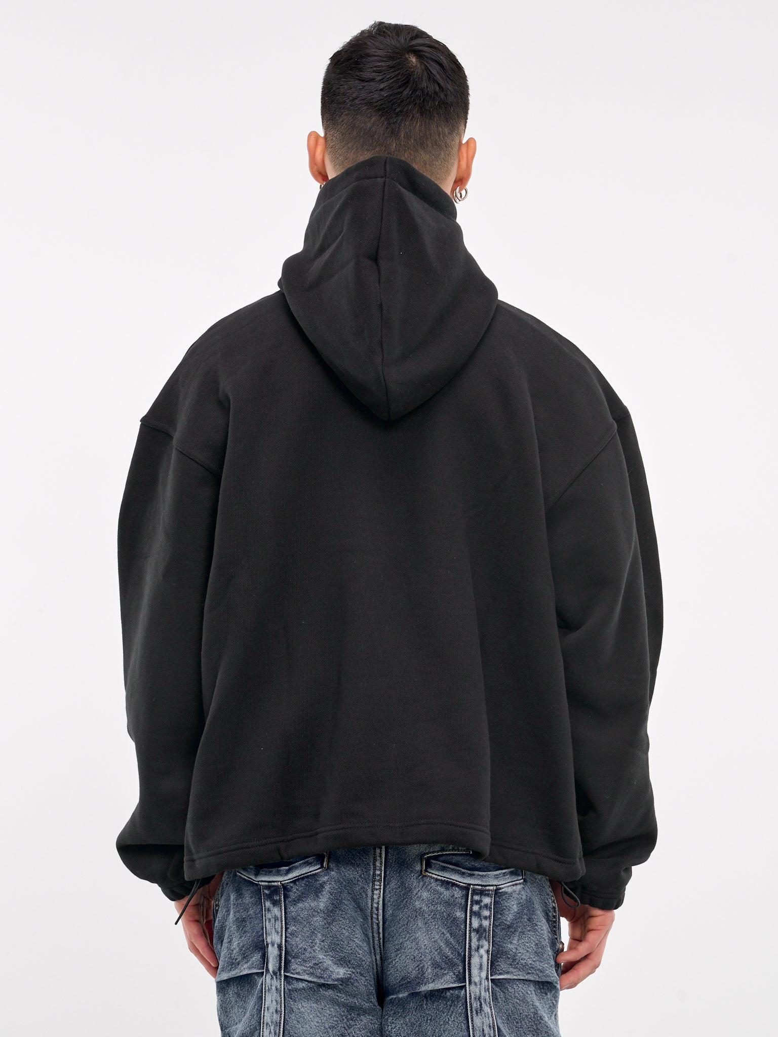 Color Emblem Hoodie (SS2201-BLACK)