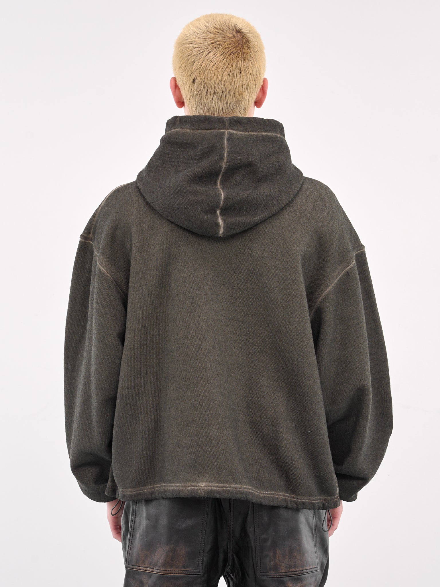 Color Emblem Hoodie (SS2202-KHAKI)