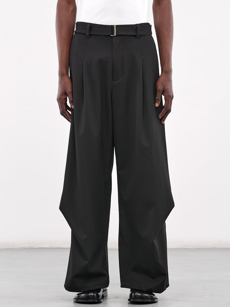 Morris Wide Pants (SSH2PT703BK-BLACK)