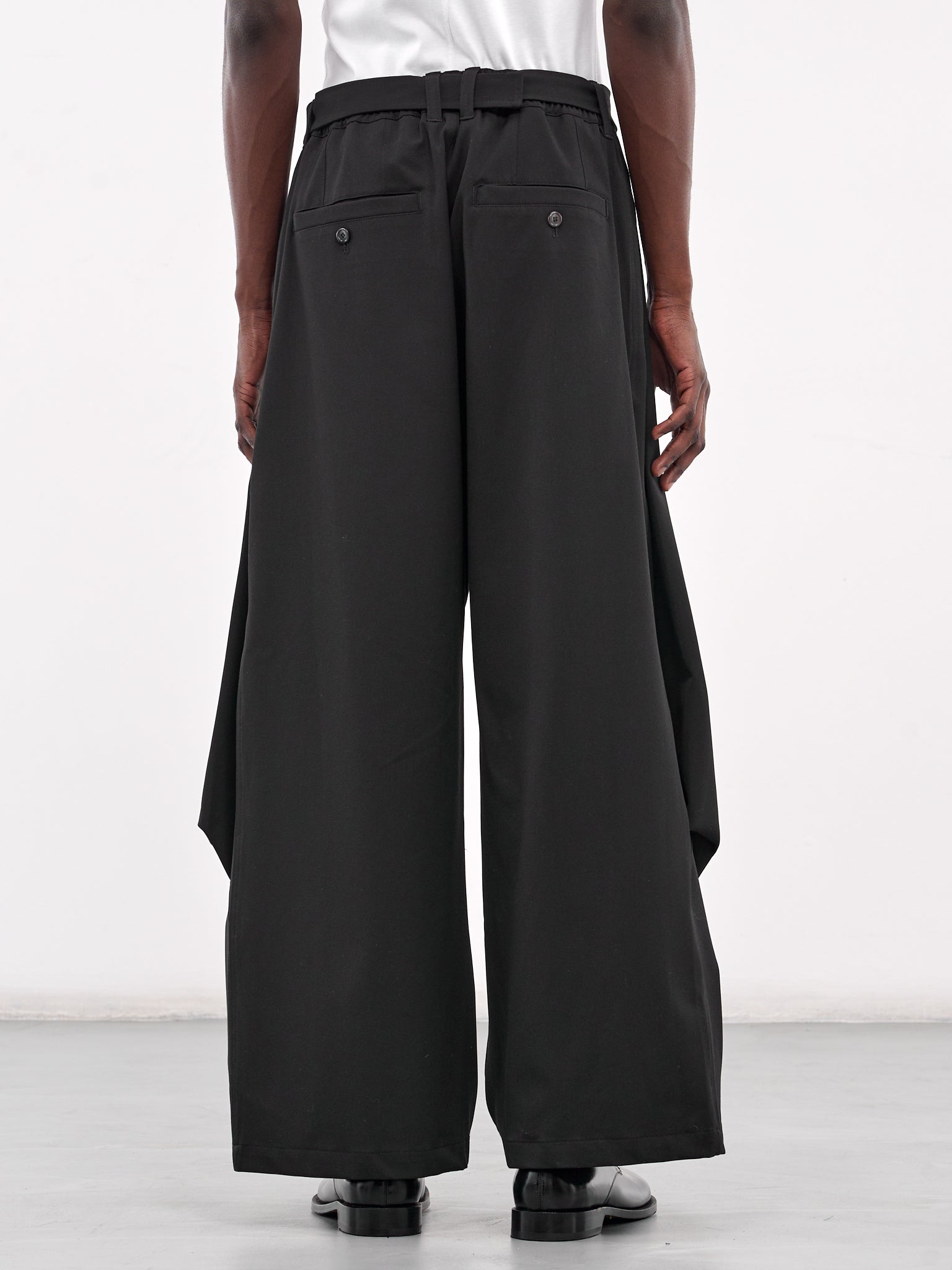 Morris Wide Pants (SSH2PT703BK-BLACK)