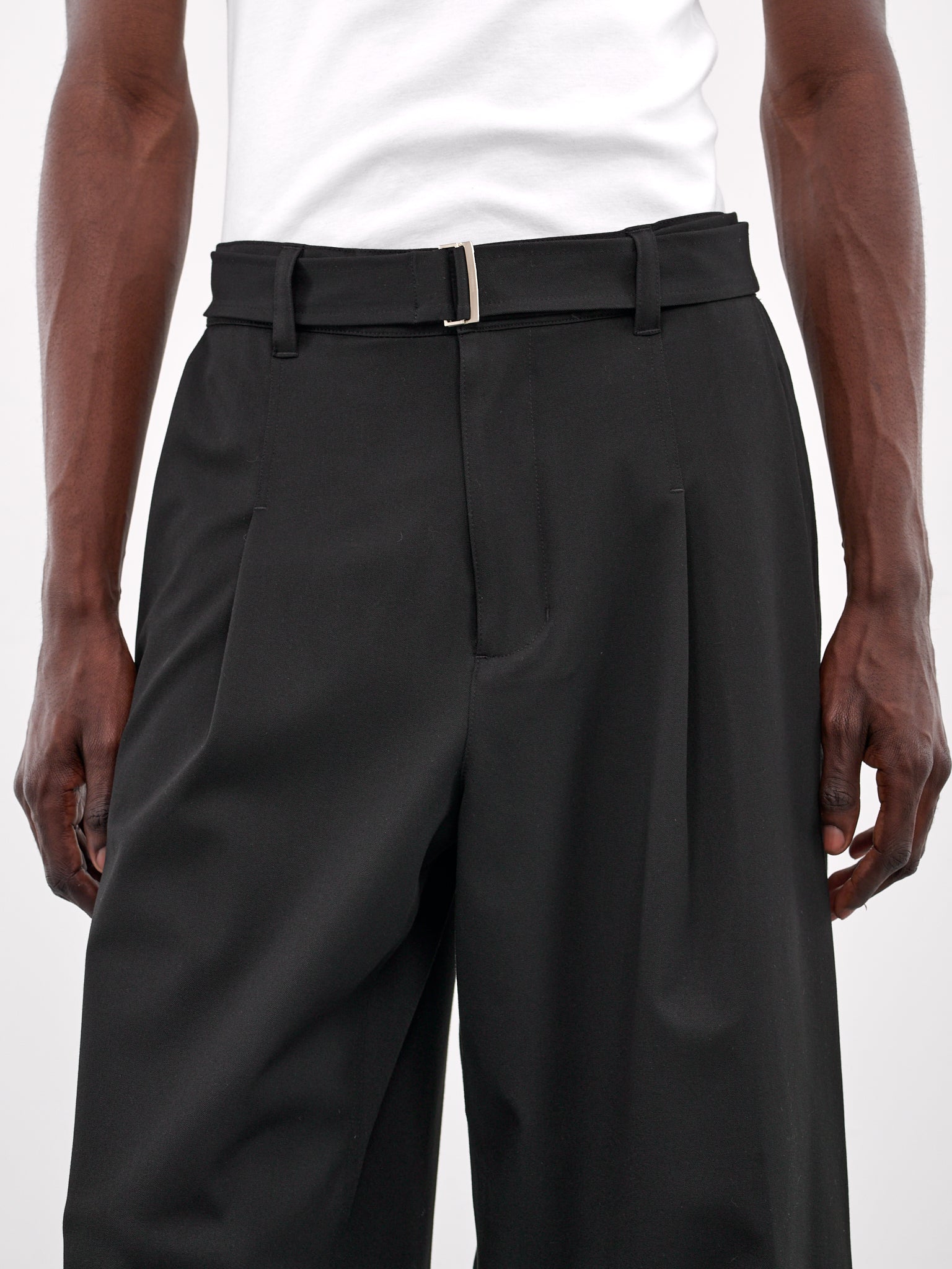 Morris Wide Pants (SSH2PT703BK-BLACK)