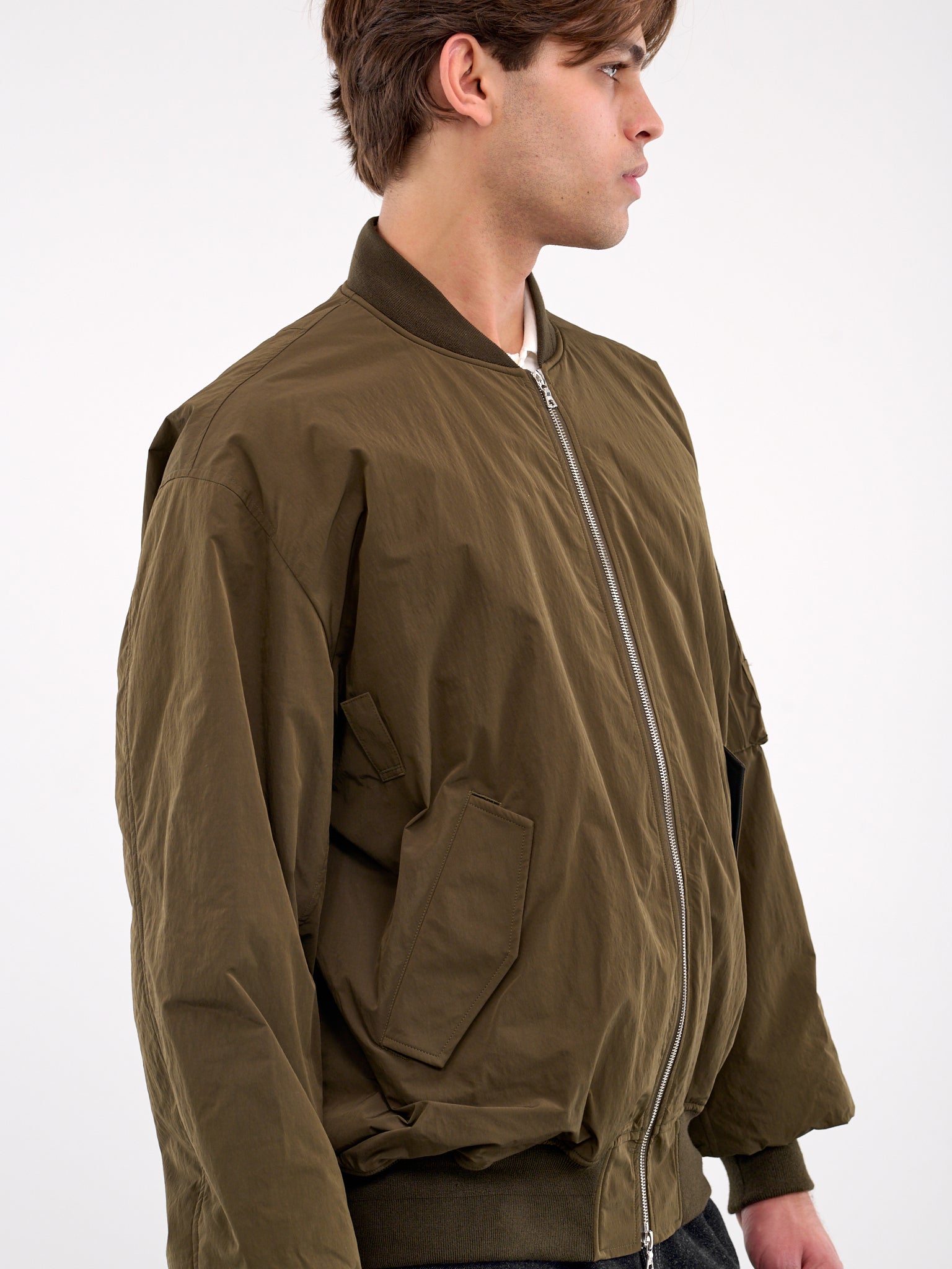 Bomber Jacket (ST-1057-MILITARY-KHAKI)