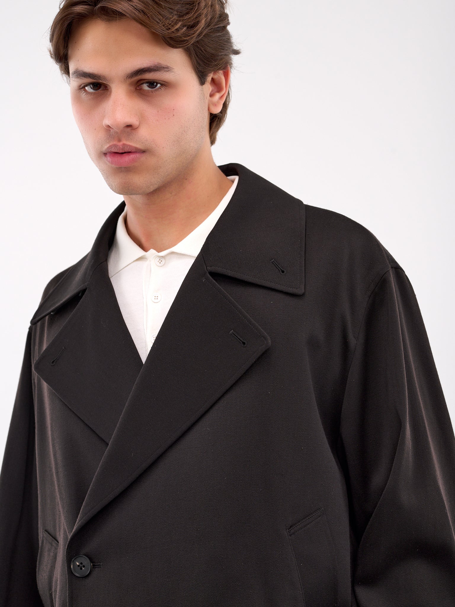 Trench Blouson (ST-1064-DARK-BROWN)