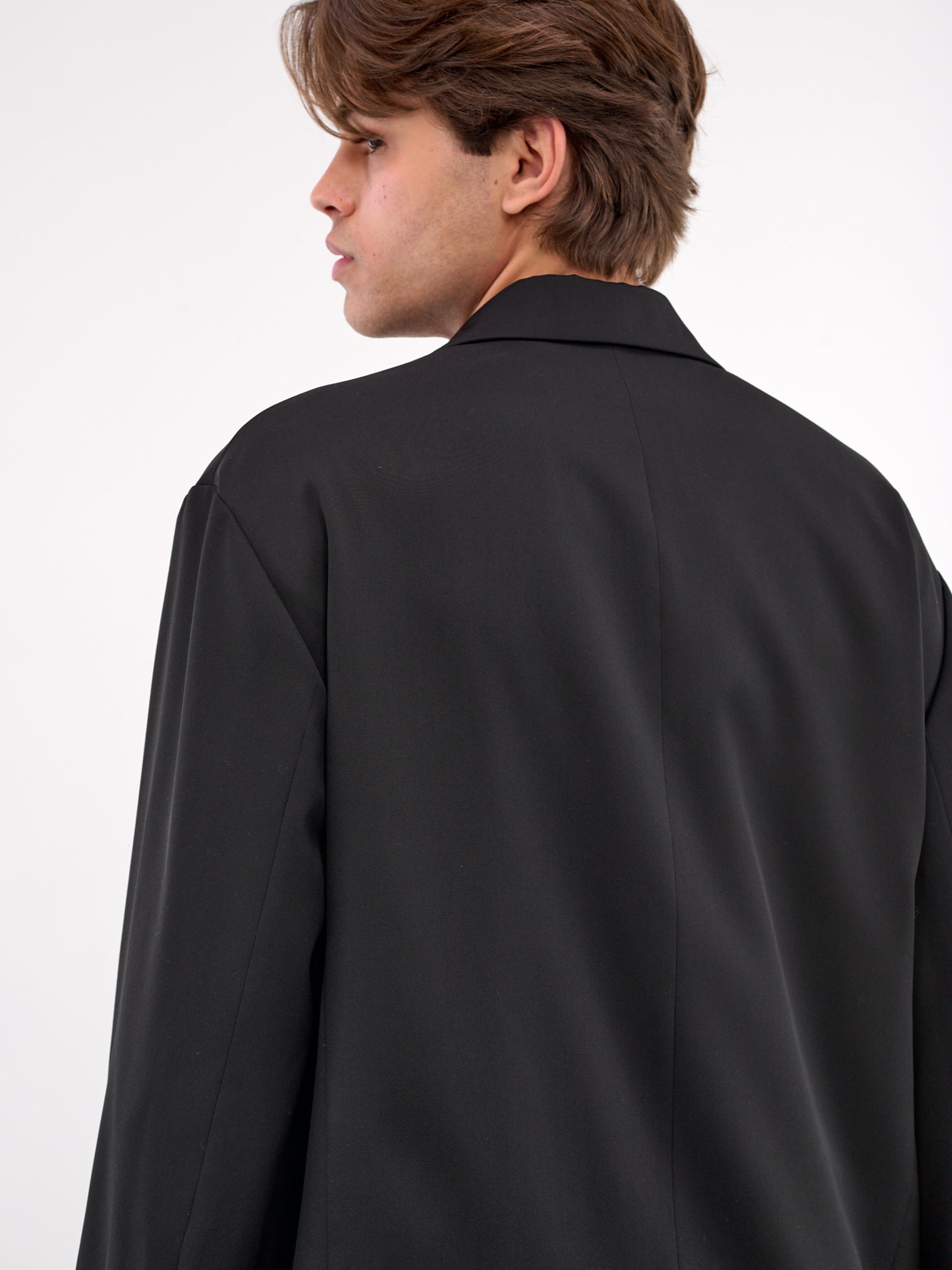 Single-Breasted Blazer (ST-1086-BLACK)