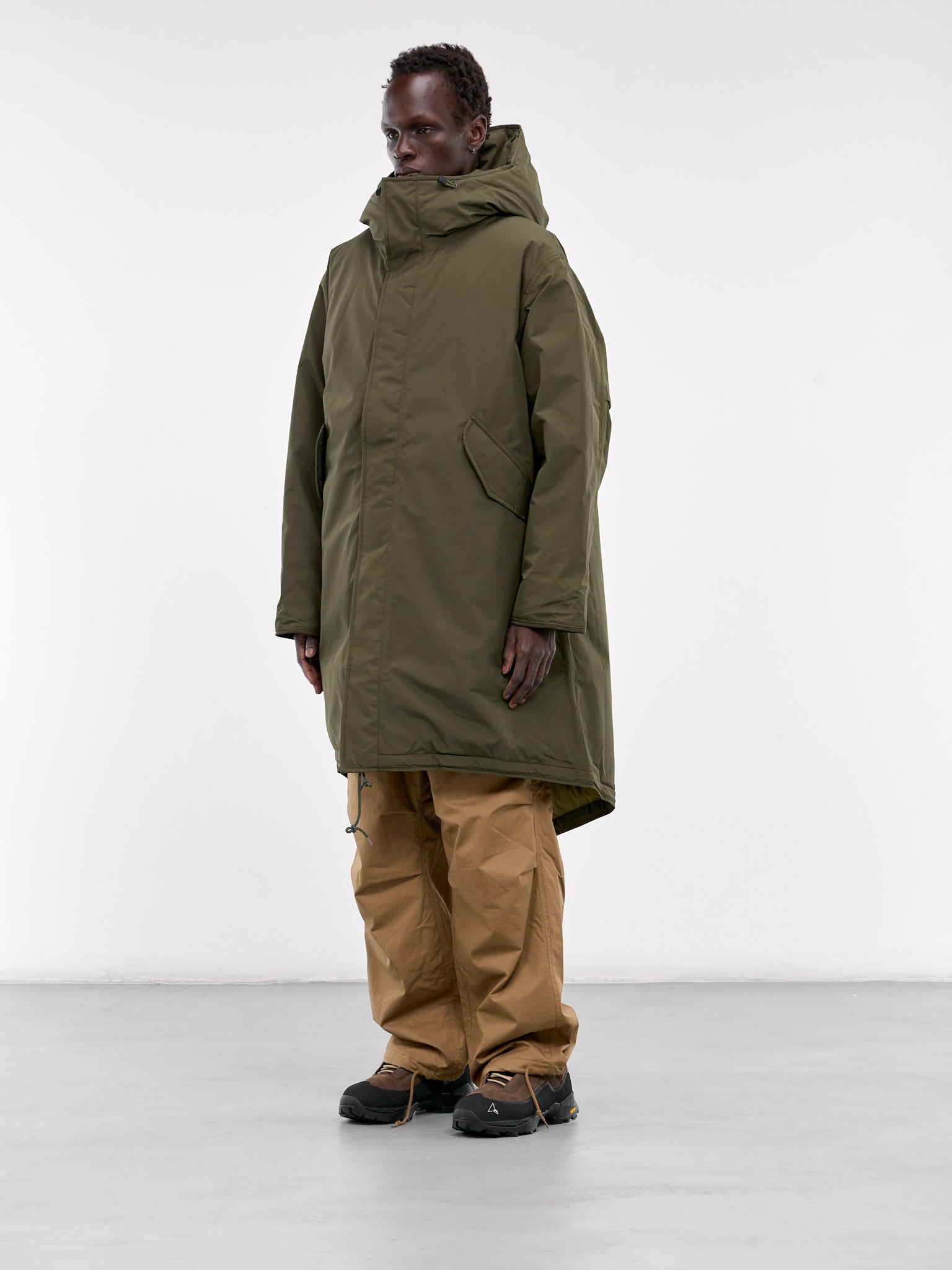 Gore-Tex Down Coat (SUBF358U-KHAKI-GREEN)