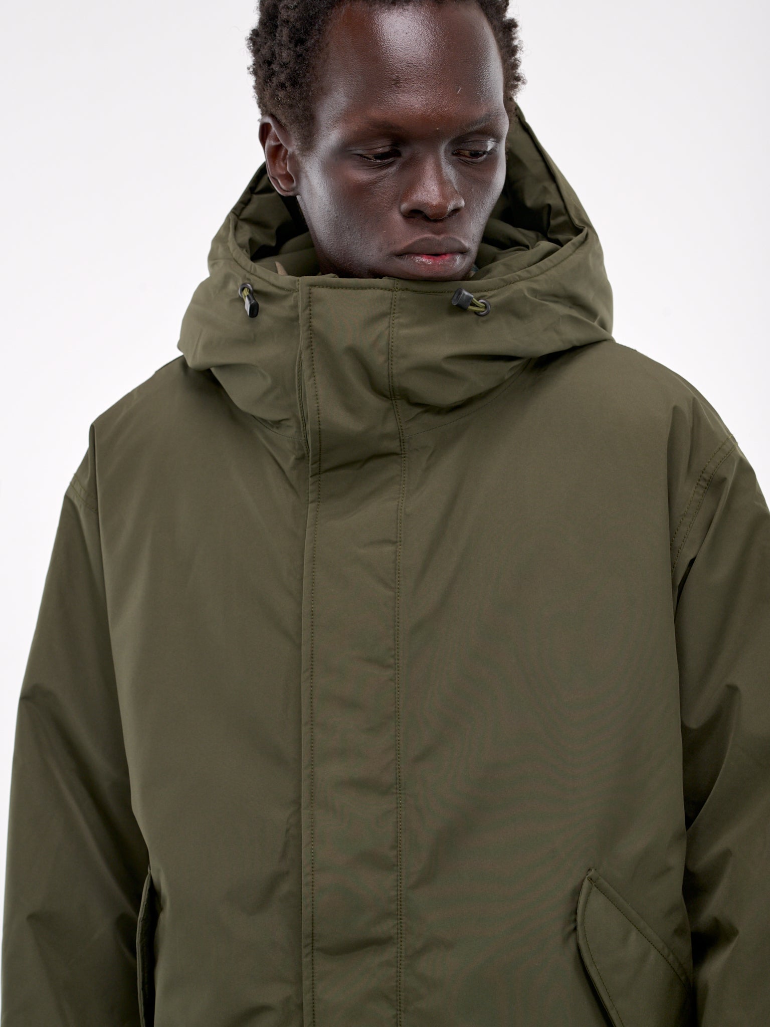 Gore-Tex Down Coat (SUBF358U-KHAKI-GREEN)