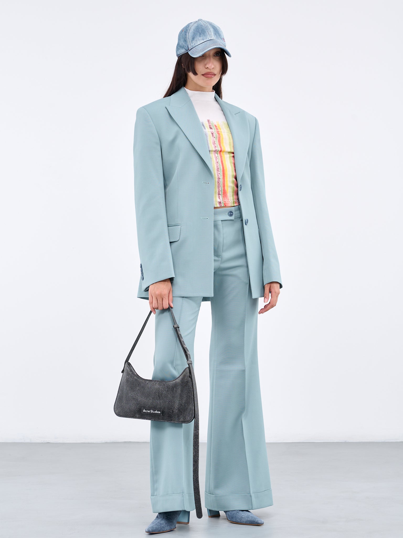 Acne studios blue discount blazer