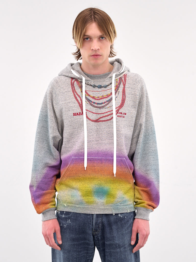 Trompe L'oeil Necklaces Hoodie (SW-SV-NGS-1001-GRAY)