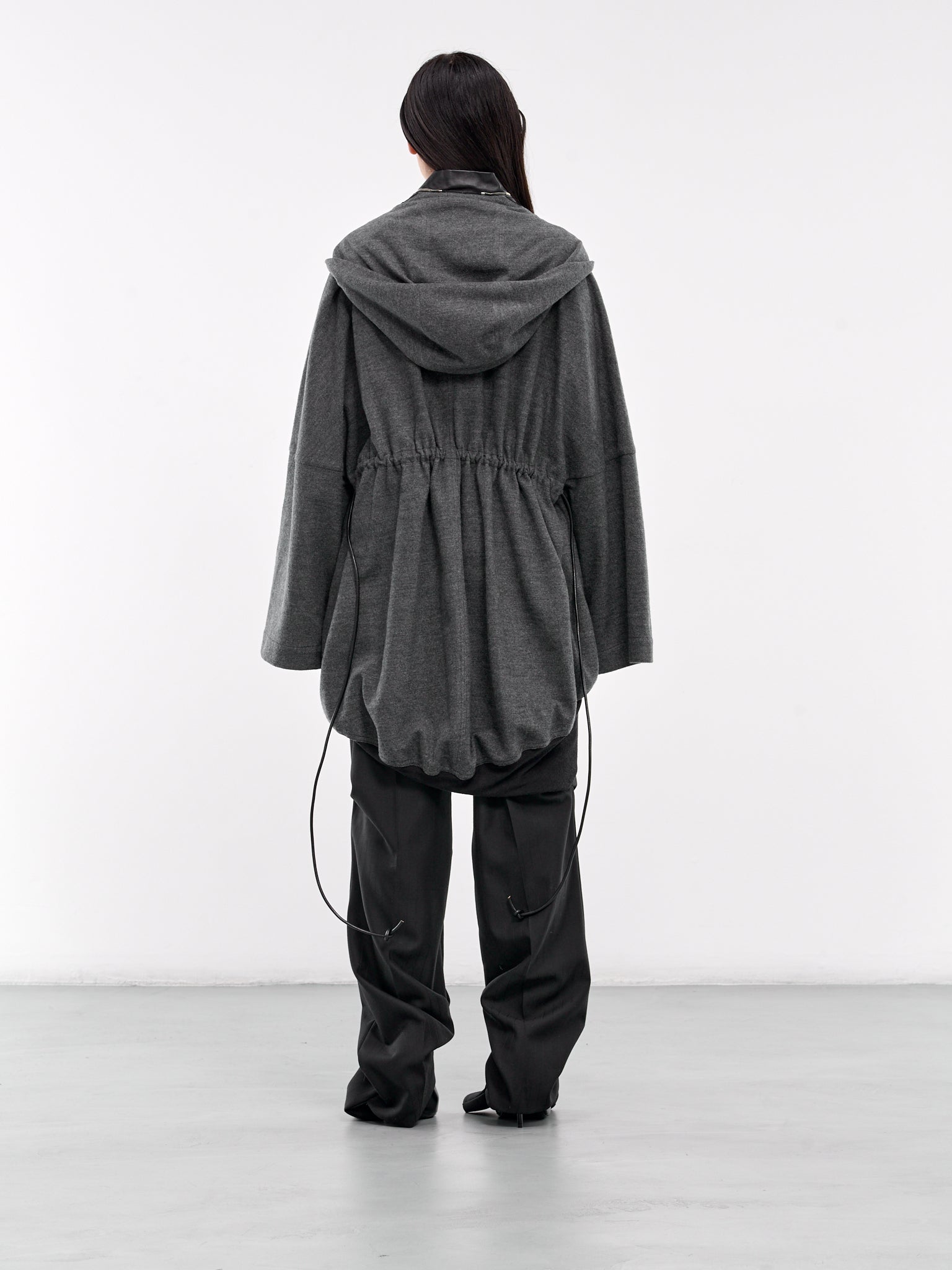 Hanger Hooded Jacket (T35-CHARCOAL)