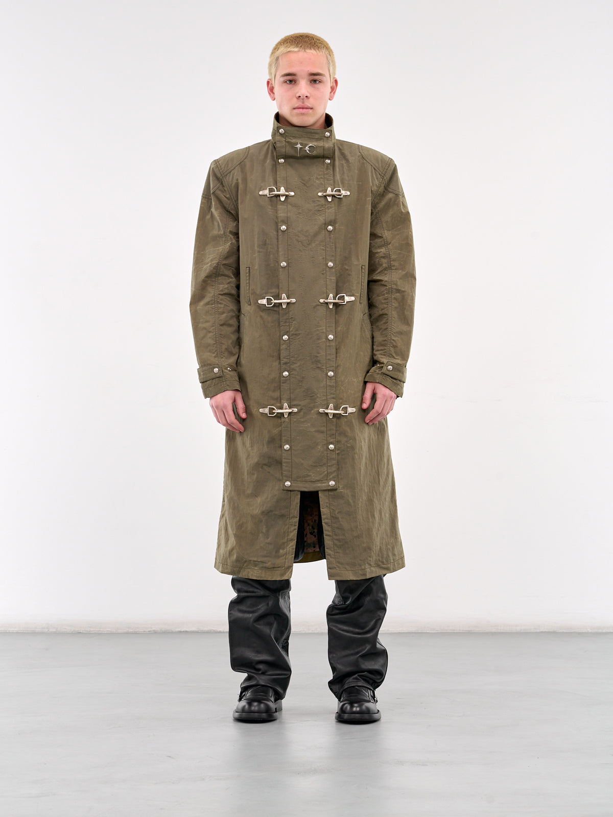 Scarred Bio Soldier Trench Coat (TC25CT0101-KHAKI)