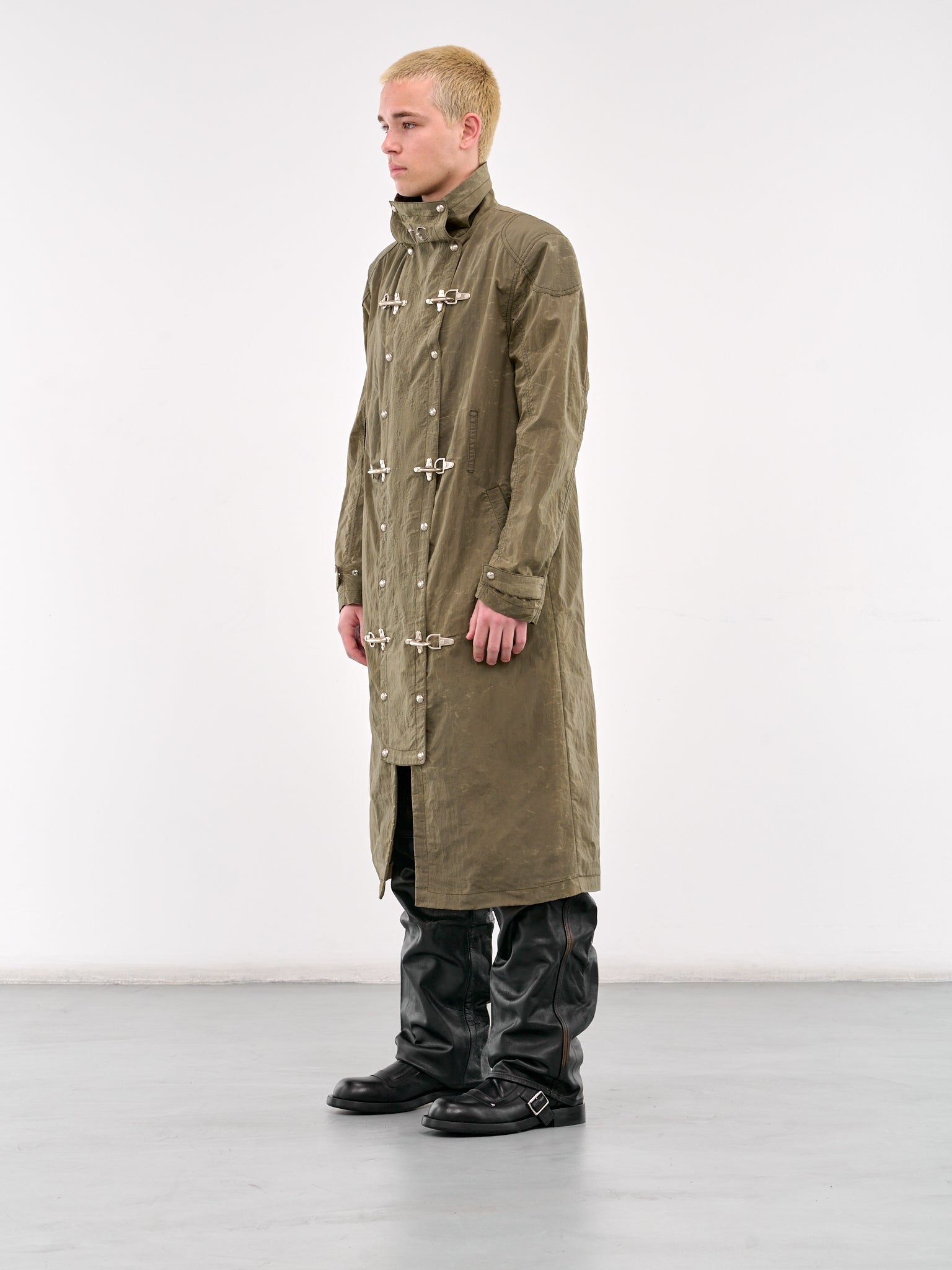 Scarred Bio Soldier Trench Coat (TC25CT0101-KHAKI)