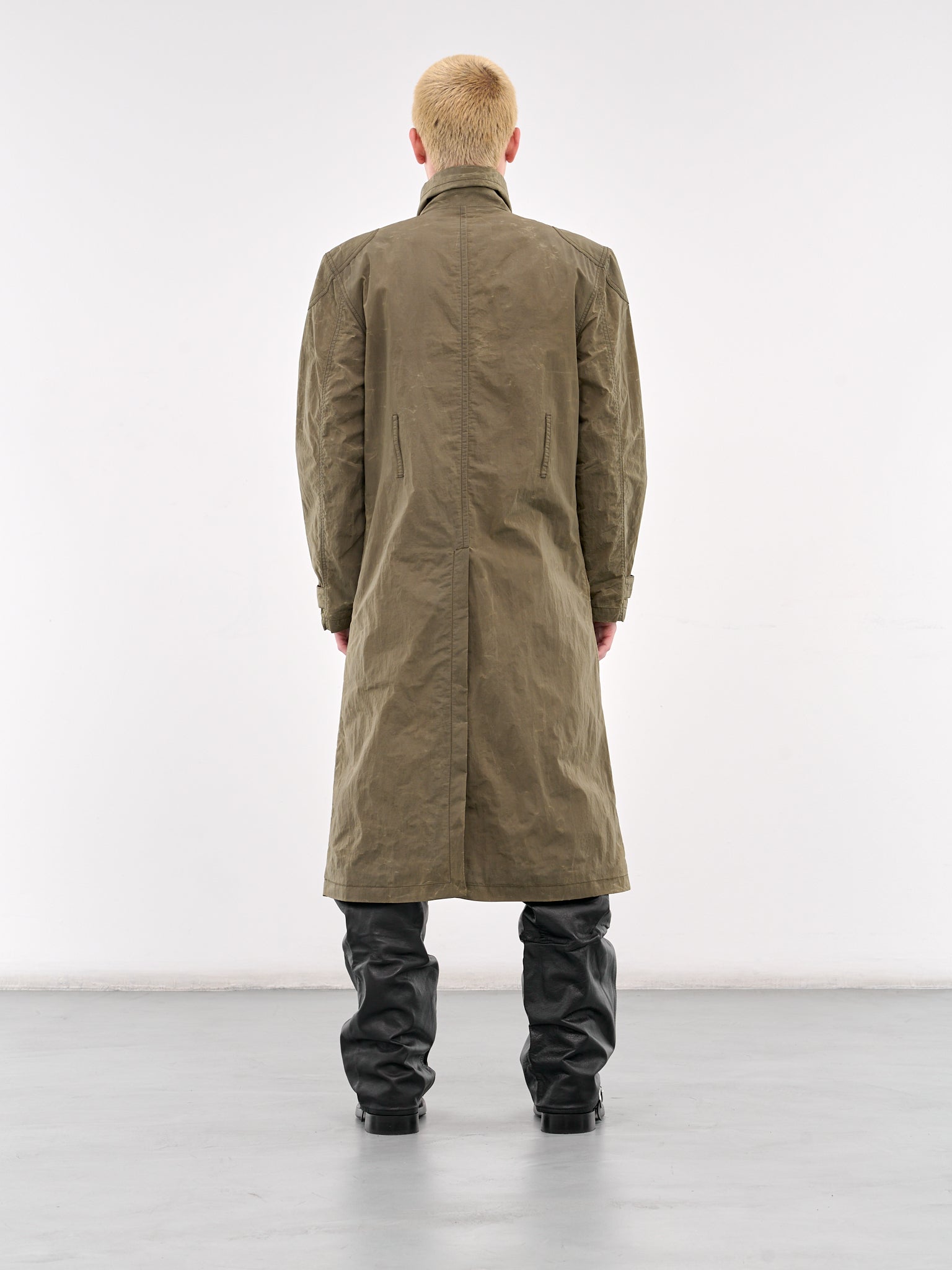 Scarred Bio Soldier Trench Coat (TC25CT0101-KHAKI)