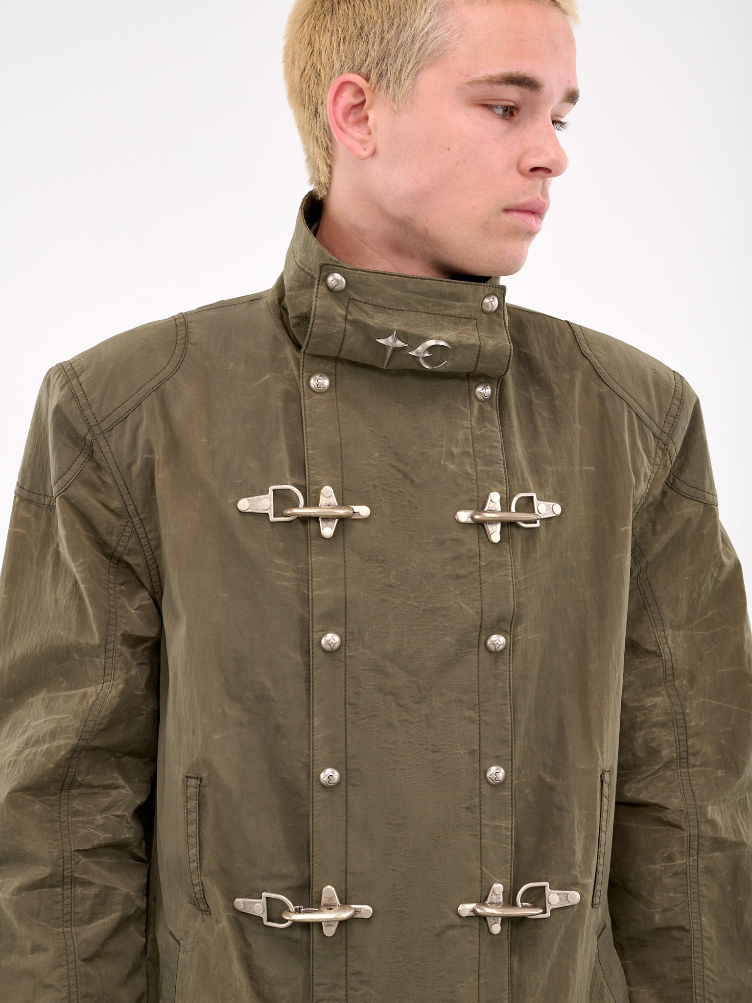 Scarred Bio Soldier Trench Coat (TC25CT0101-KHAKI)