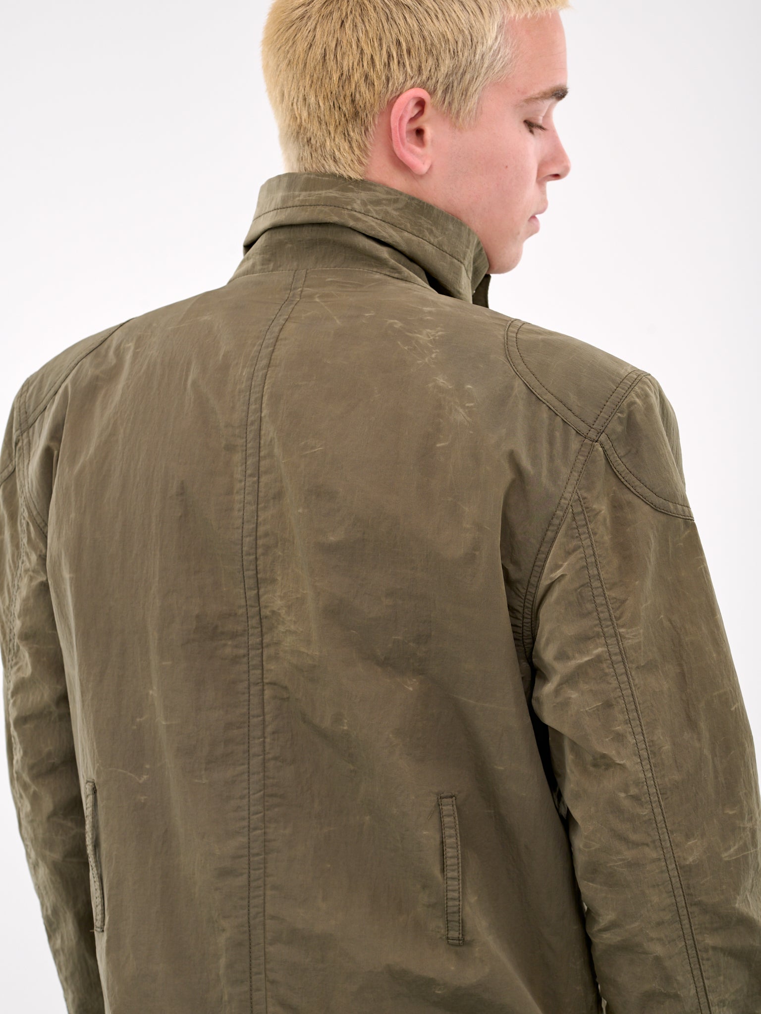 Scarred Bio Soldier Trench Coat (TC25CT0101-KHAKI)