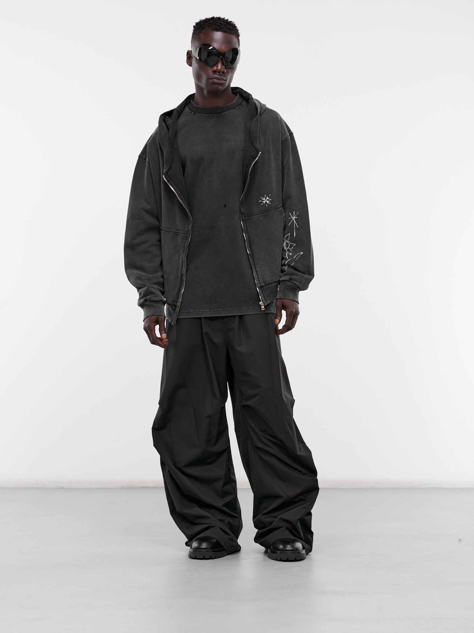 WE11DONE Track Pants | H. Lorenzo - styled