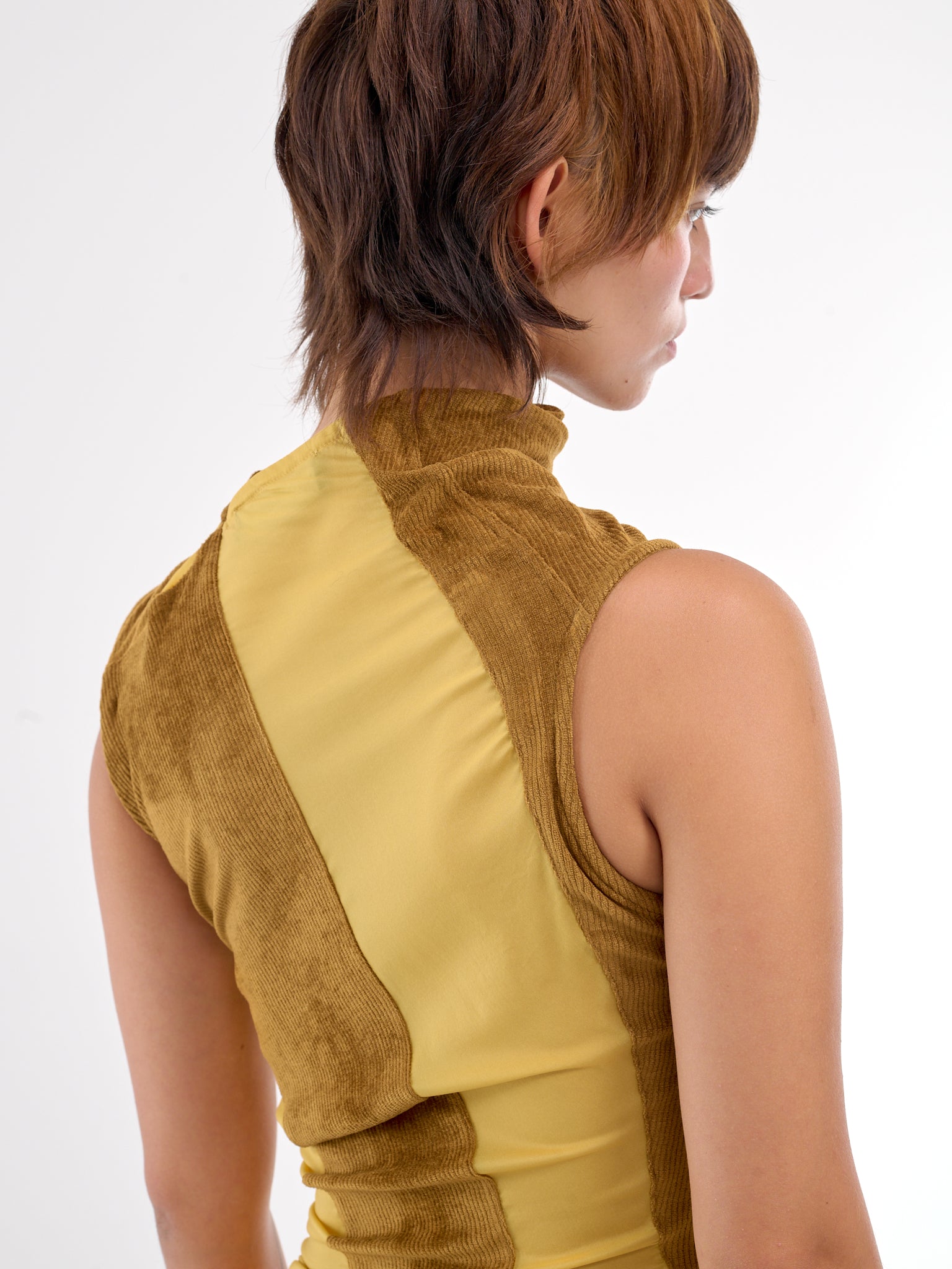 Pendle Paneled Top (TP08-60-CARAMEL-OCHRE)