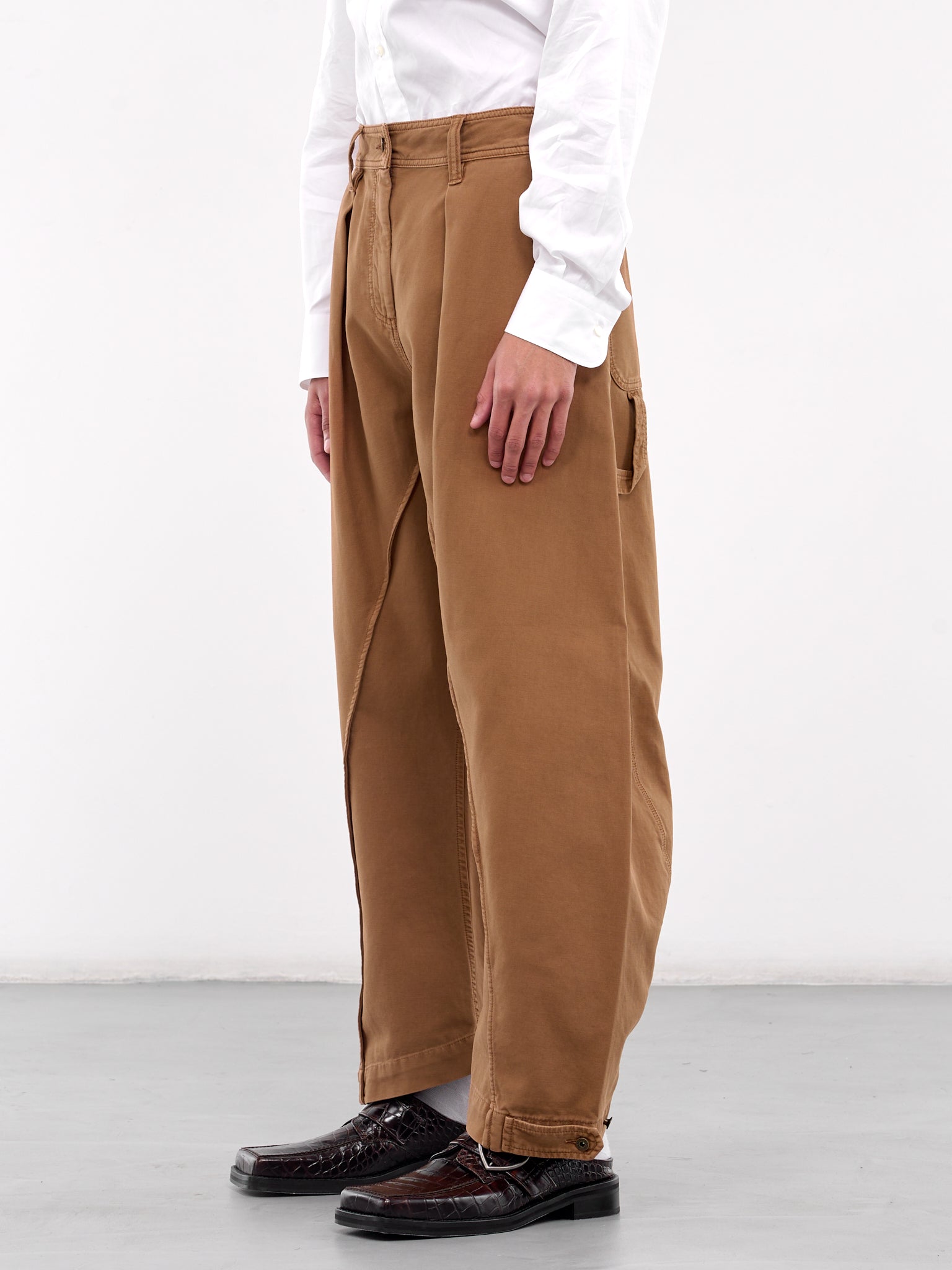 Wide Leg Trousers (TR0381-PG1587-CARAMEL)