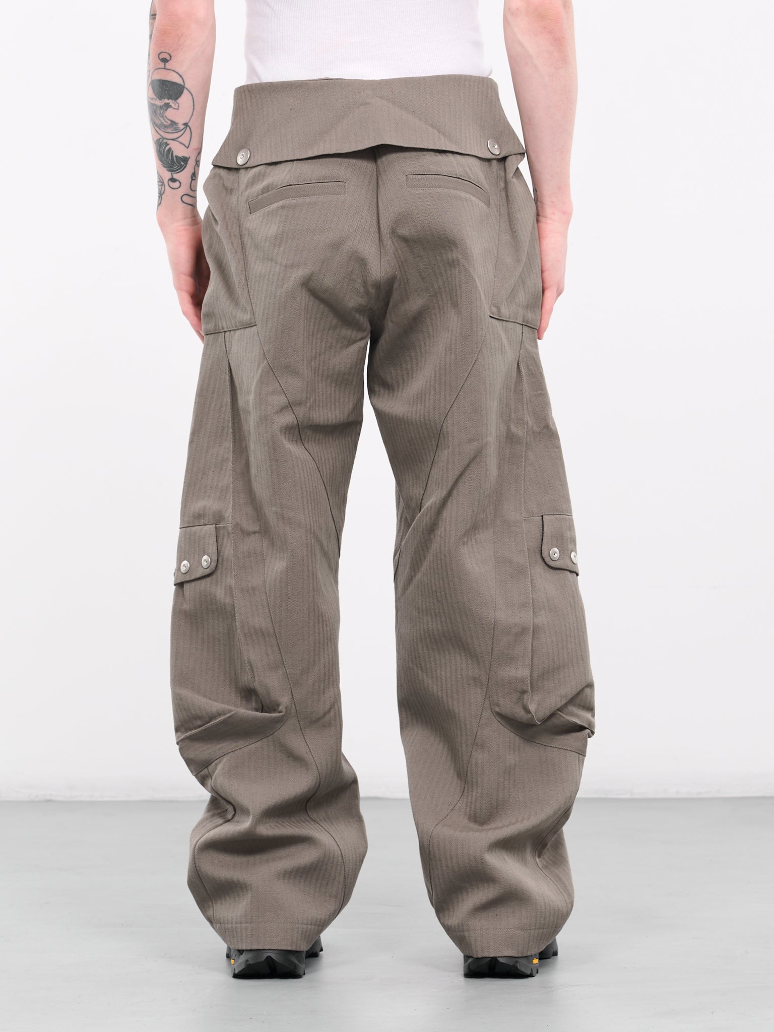Totem Cargo Trousers (TRS-102-05-SMOKE-GREY)