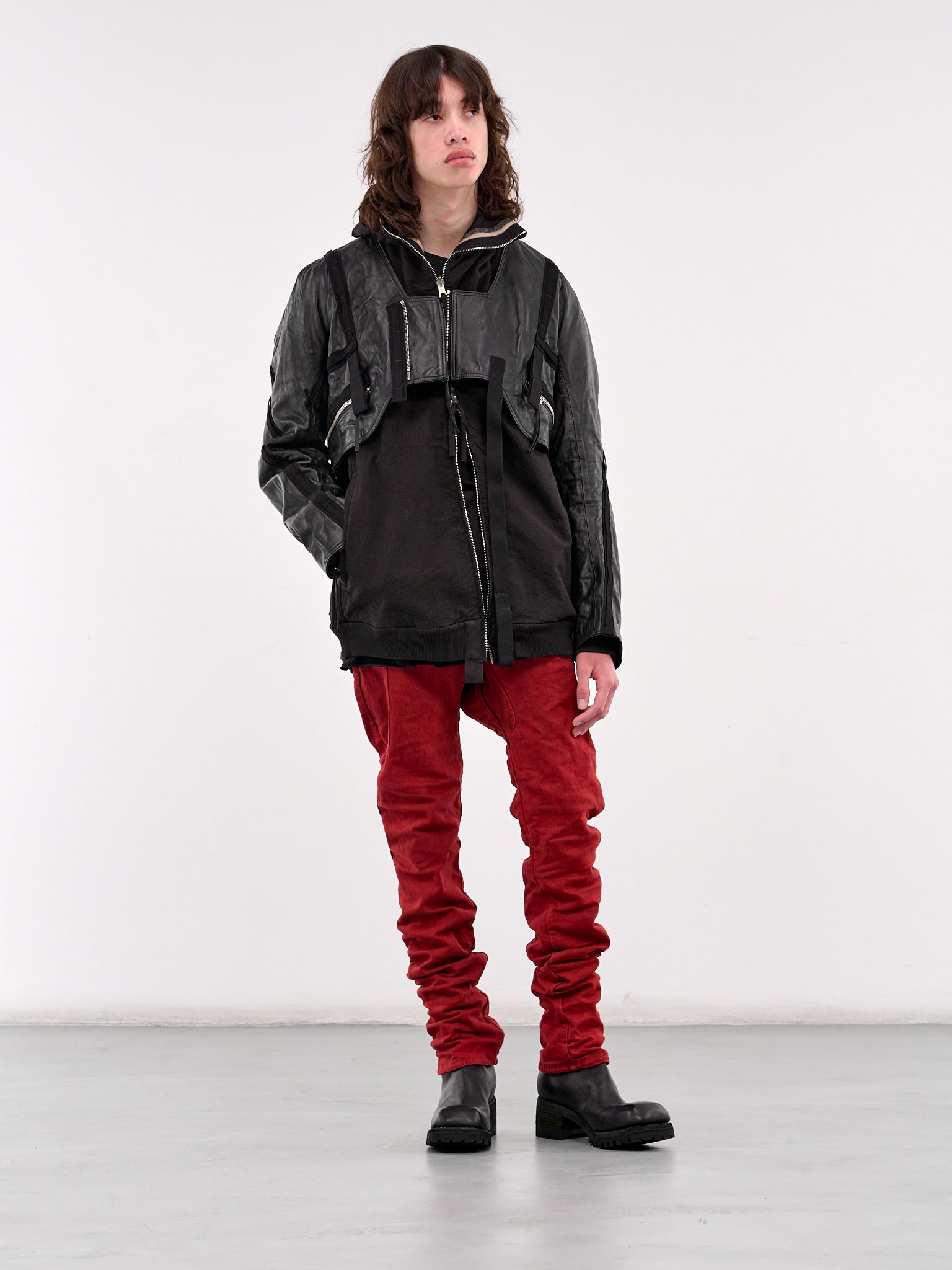 Hybrid Zipper Jacket (HYBRID-ZIPPER2-2-ST-A10001-BLA)