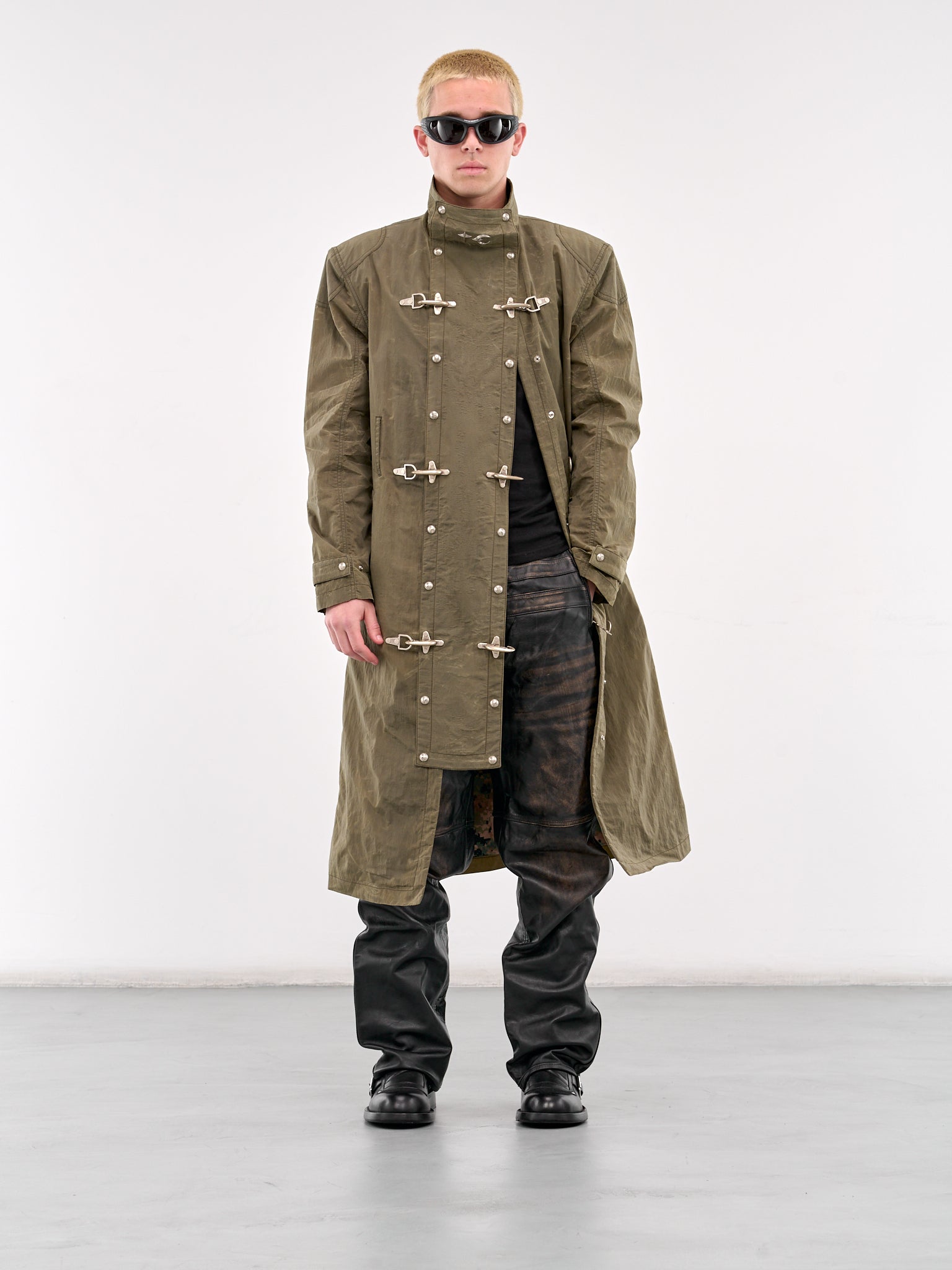 Scarred Bio Soldier Trench Coat (TC25CT0101-KHAKI)