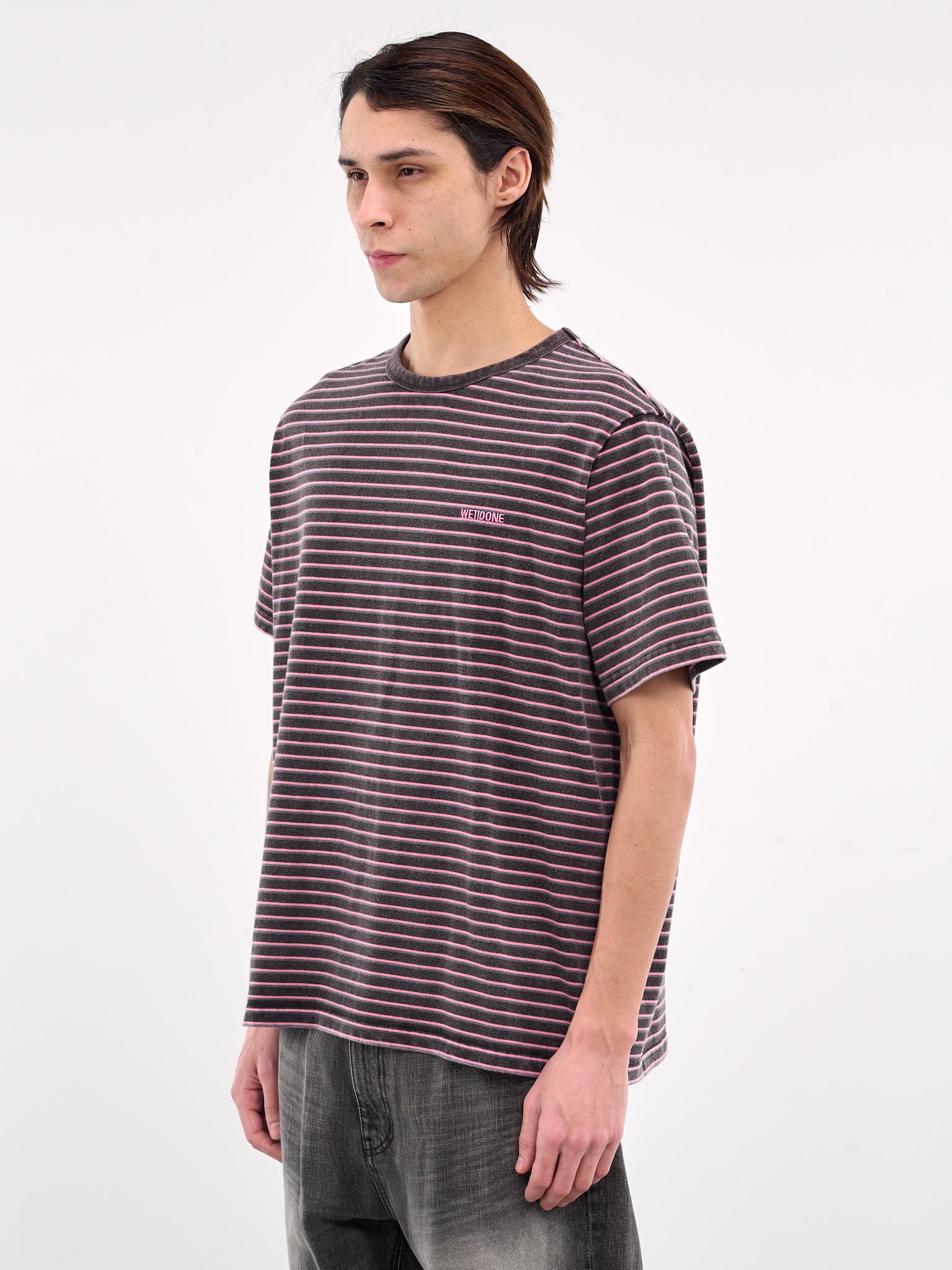 Logo Striped Tee (TT0-25-736-BLACK)