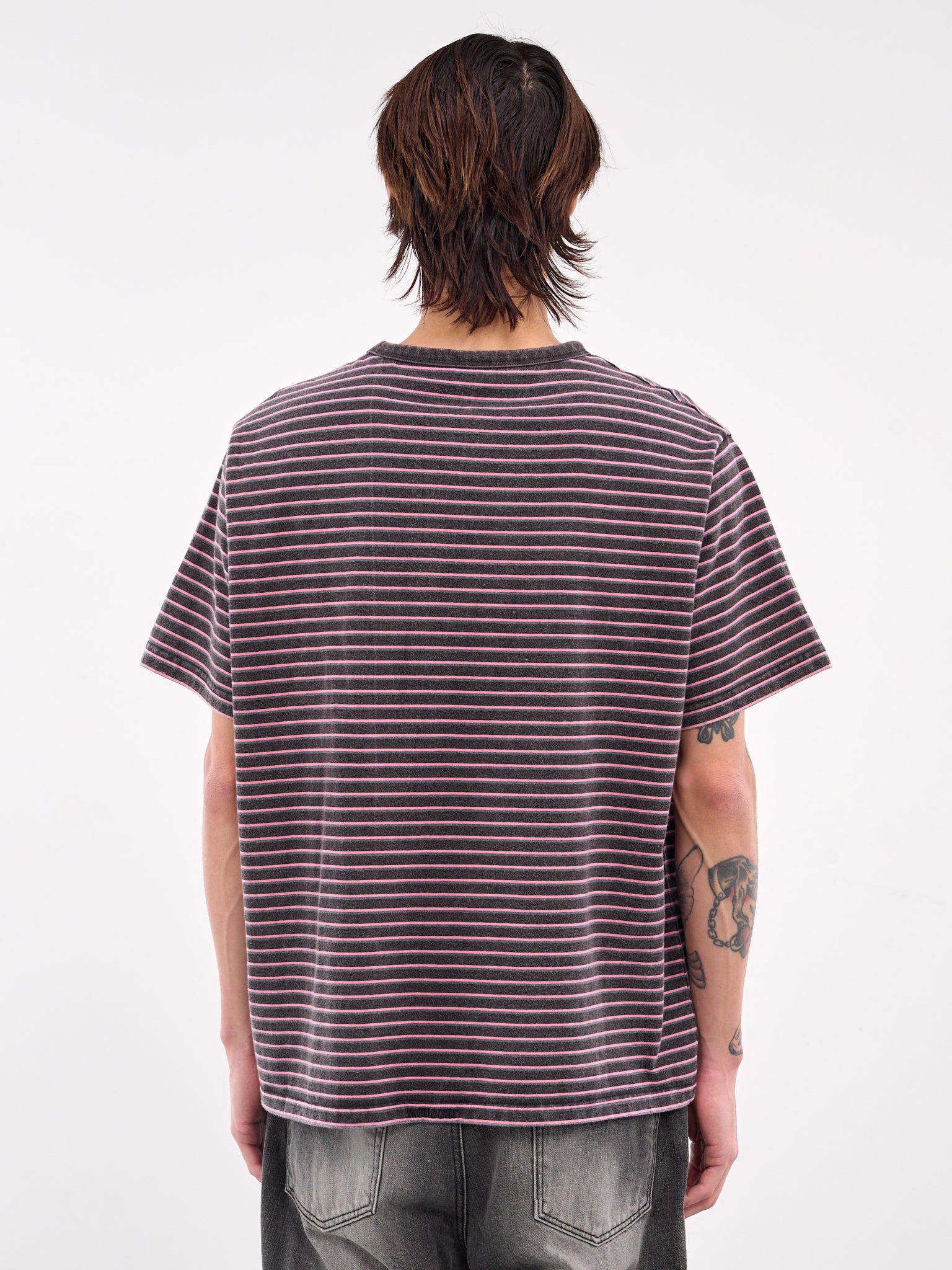 Logo Striped Tee (TT0-25-736-BLACK)