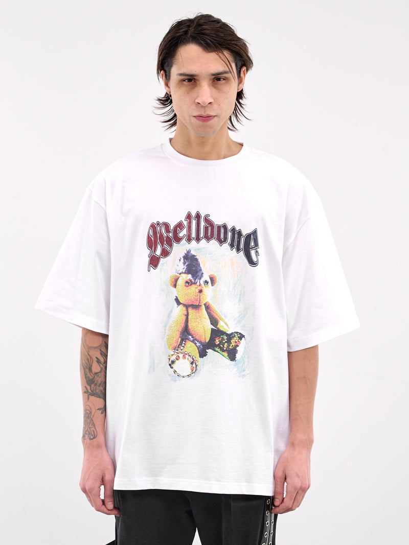 Punk Teddy Tee (TT0-25-747-WHITE)