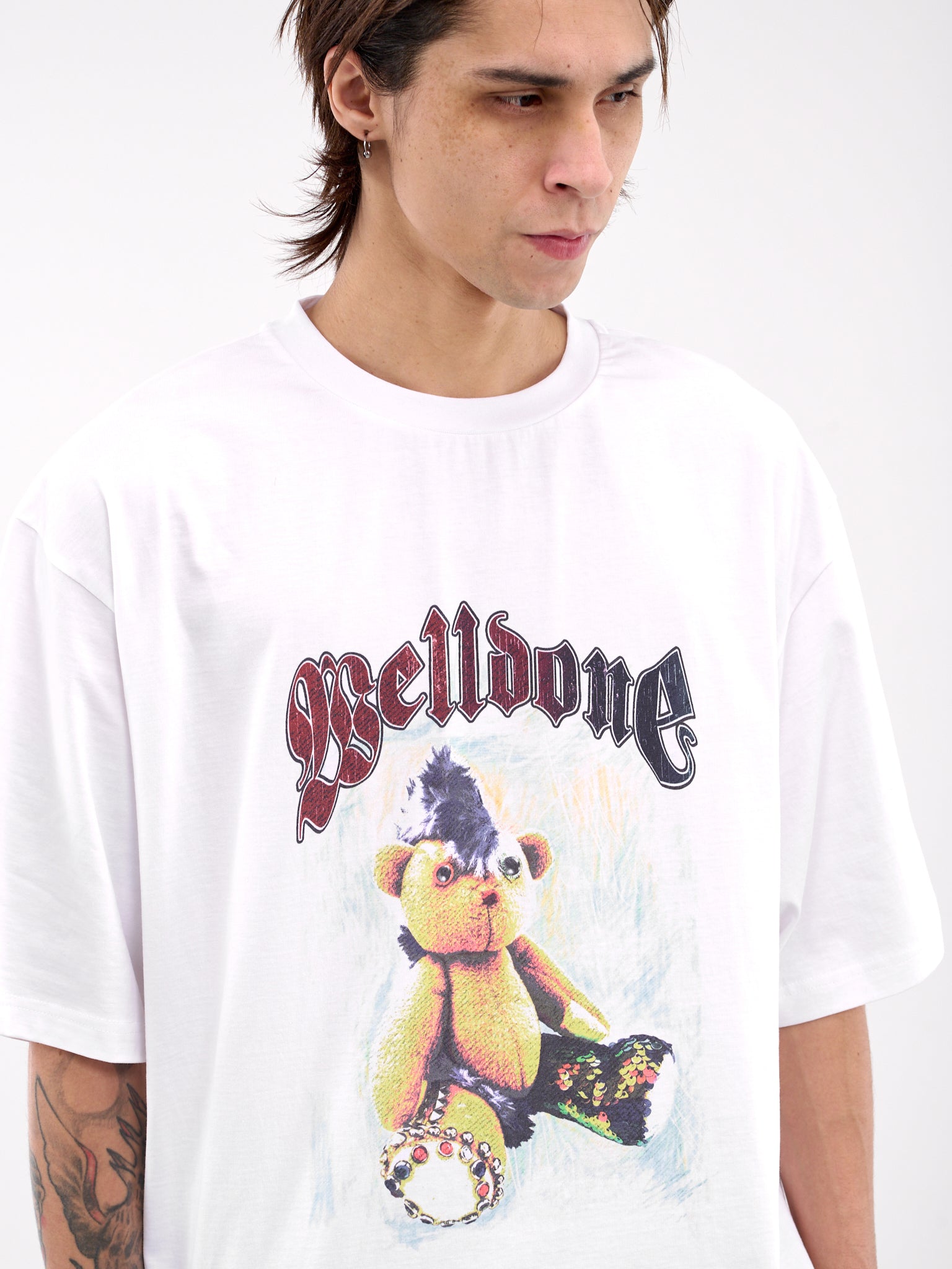 Punk Teddy Tee (TT0-25-747-WHITE)