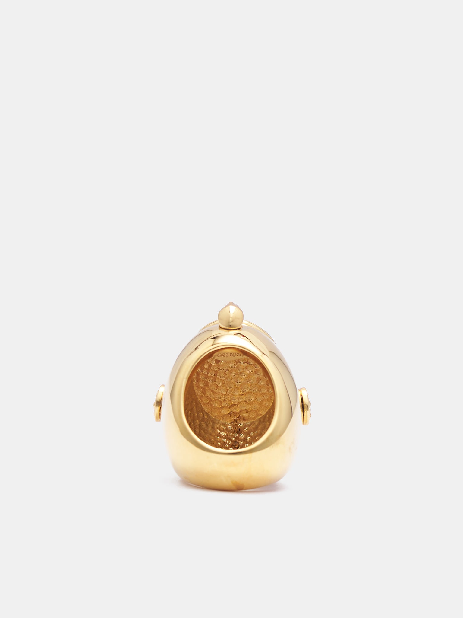 Oval Gemstone Ring (TWG002-AM002-GOLD-WINE)