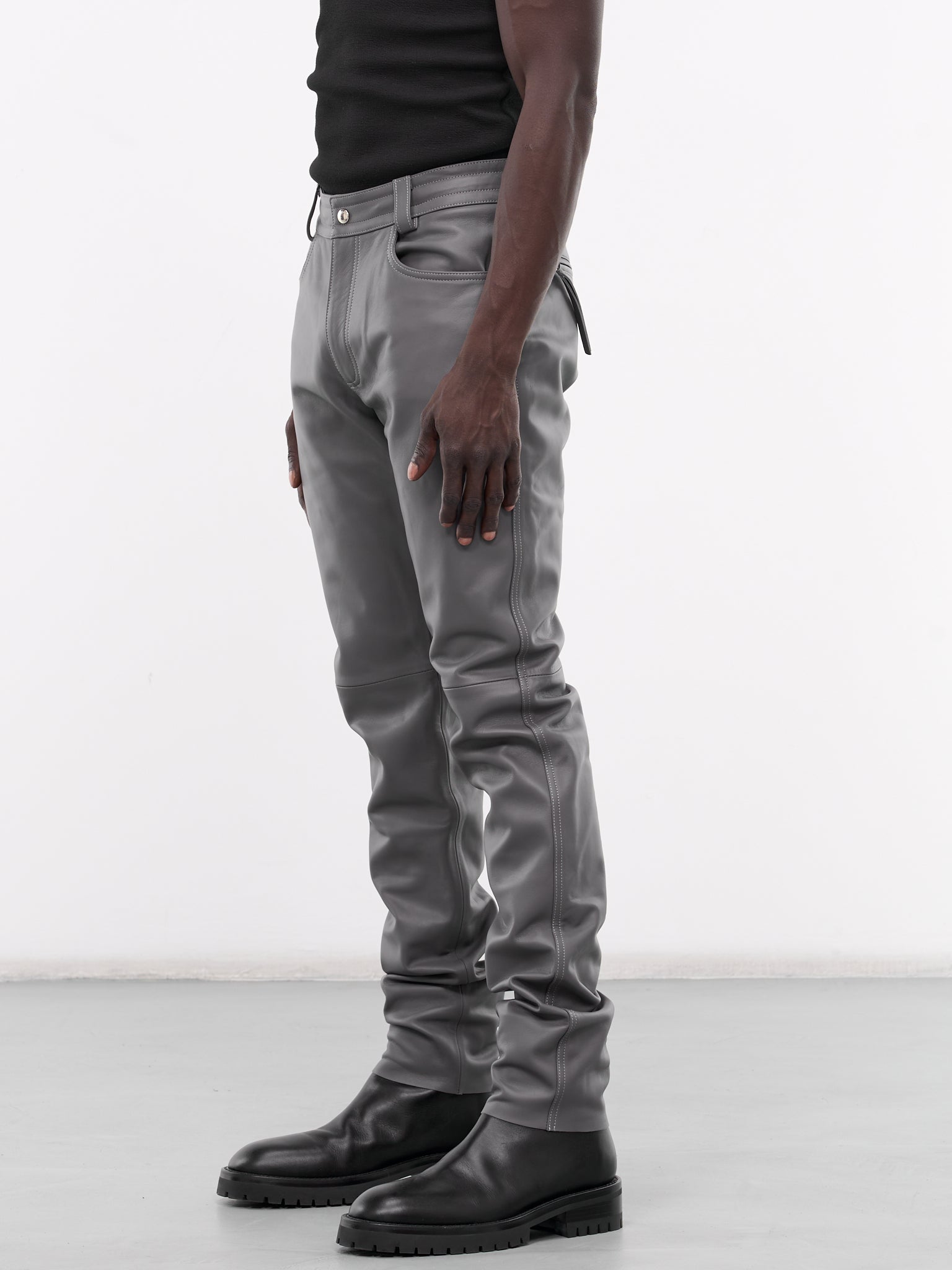 SETCHU Leather Pants | H. Lorenzo - side