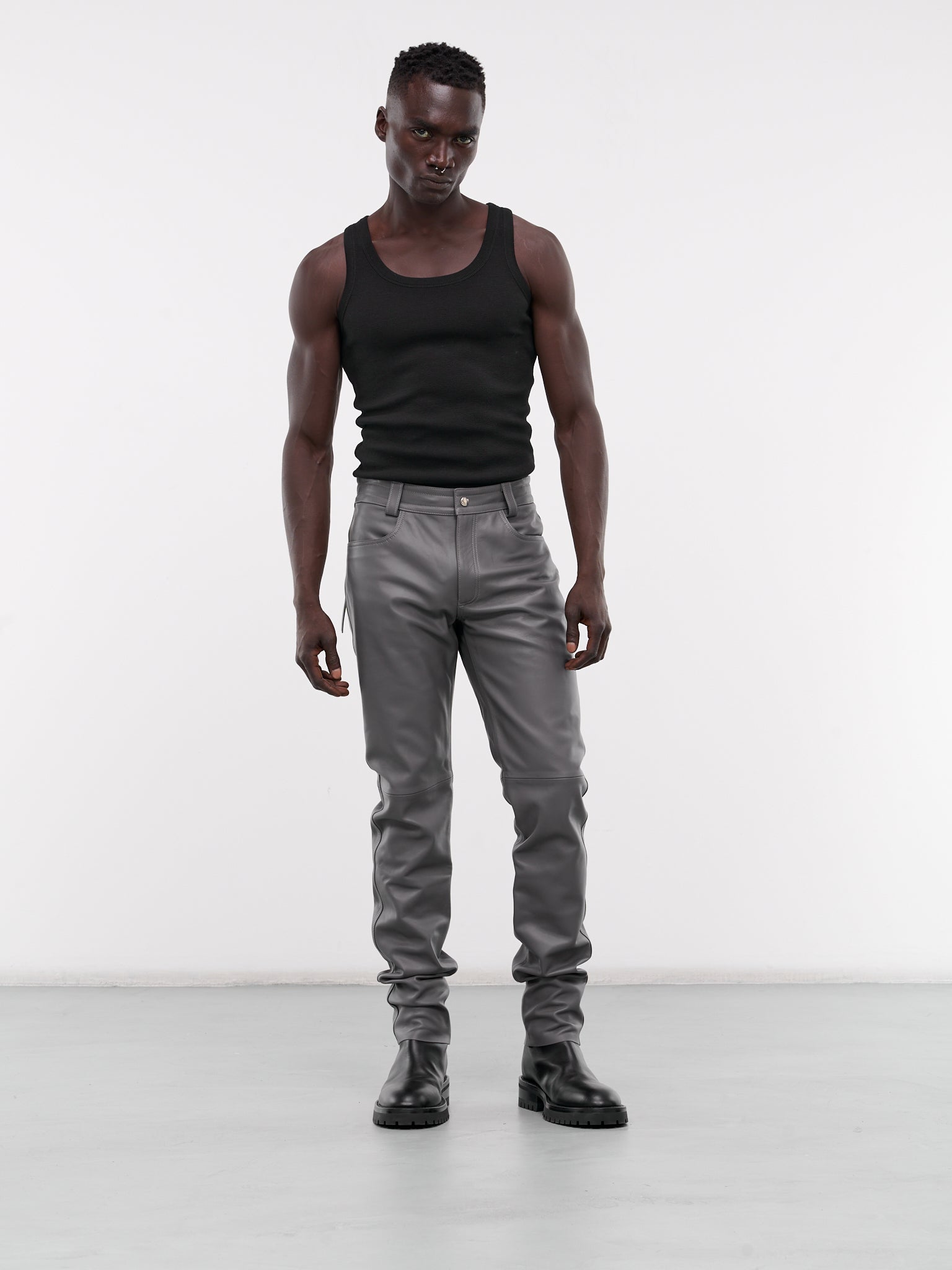 SETCHU Leather Pants | H. Lorenzo - styled