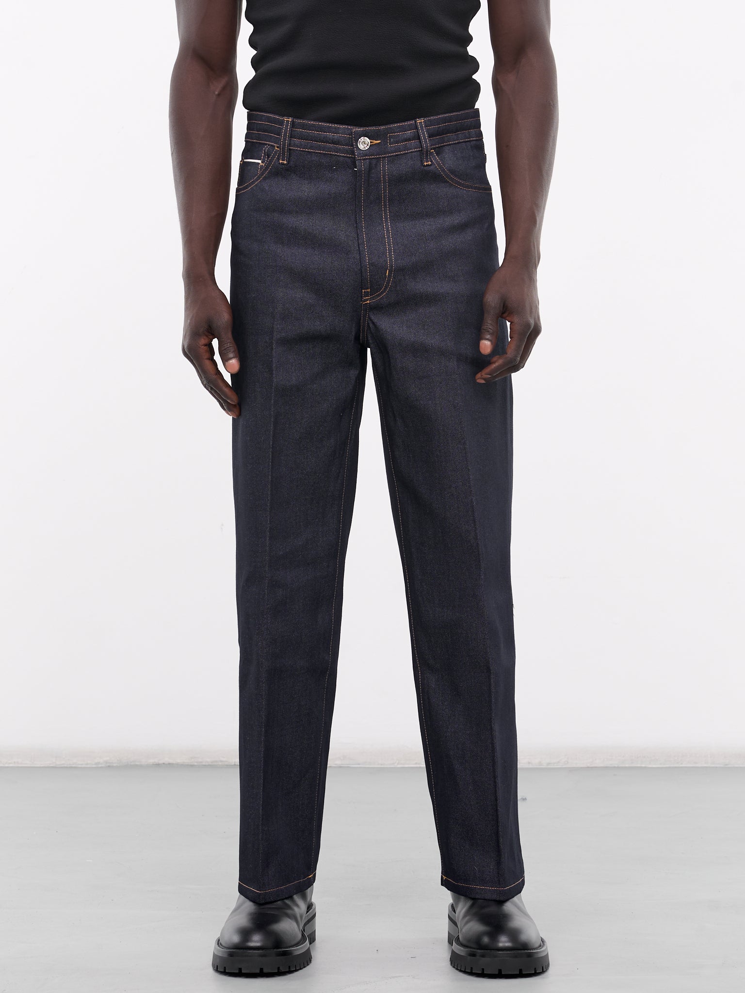 SETCHU Denim Cropped Jeans  | H. Lorenzo - front