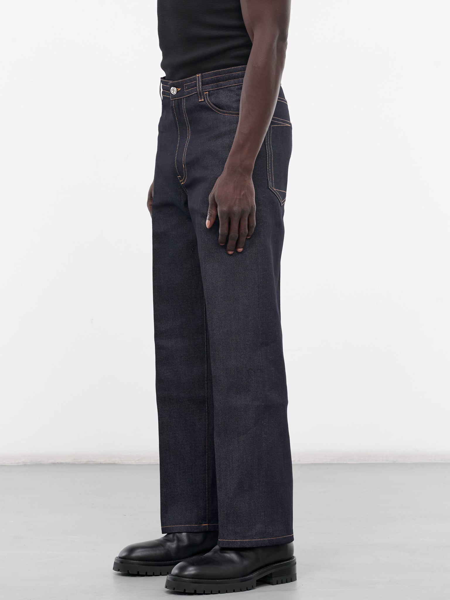 SETCHU Denim Cropped Jeans  | H. Lorenzo - side