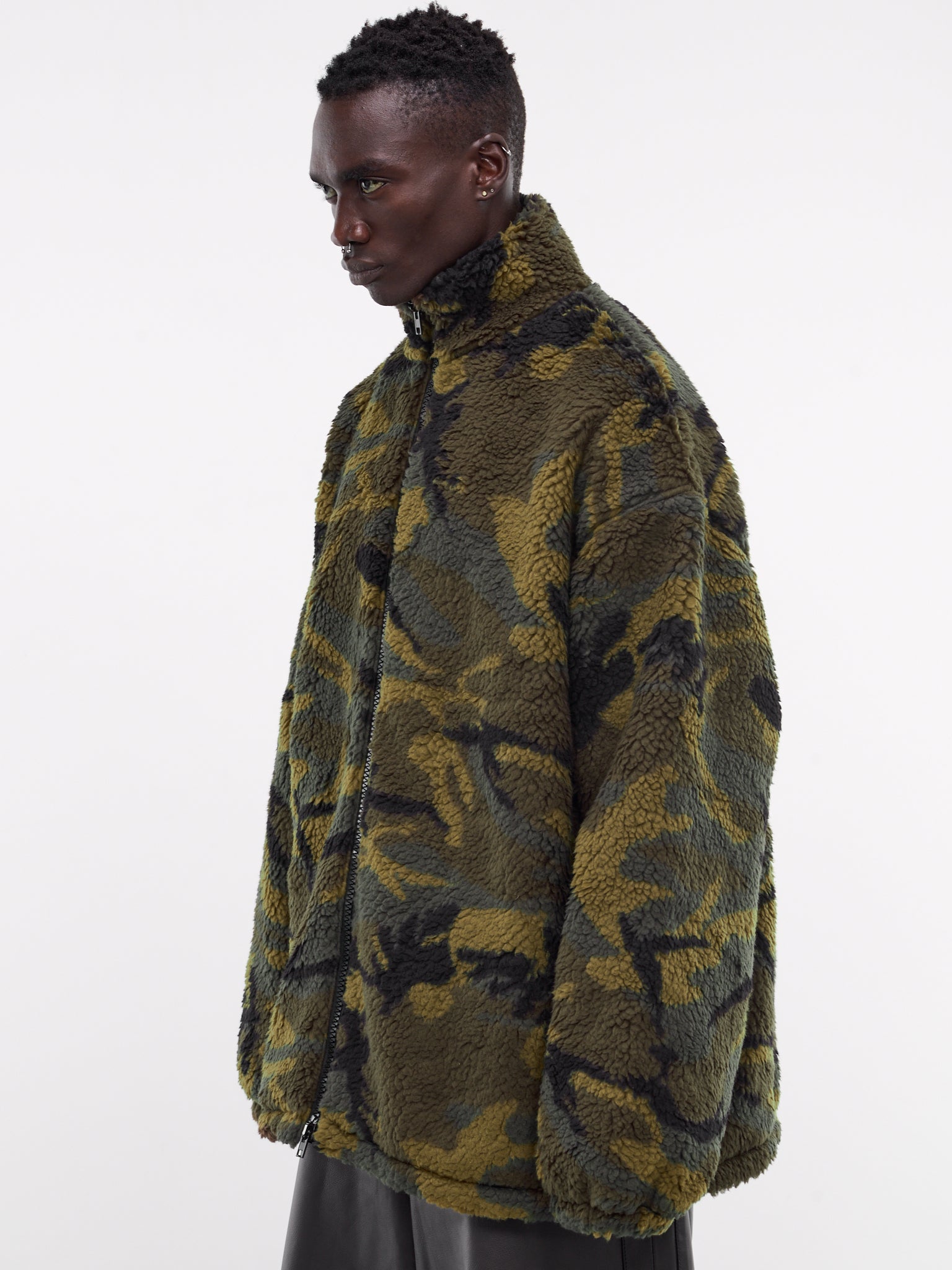 Camo Fleece Jacket UA65JA930G GREEN CAMO