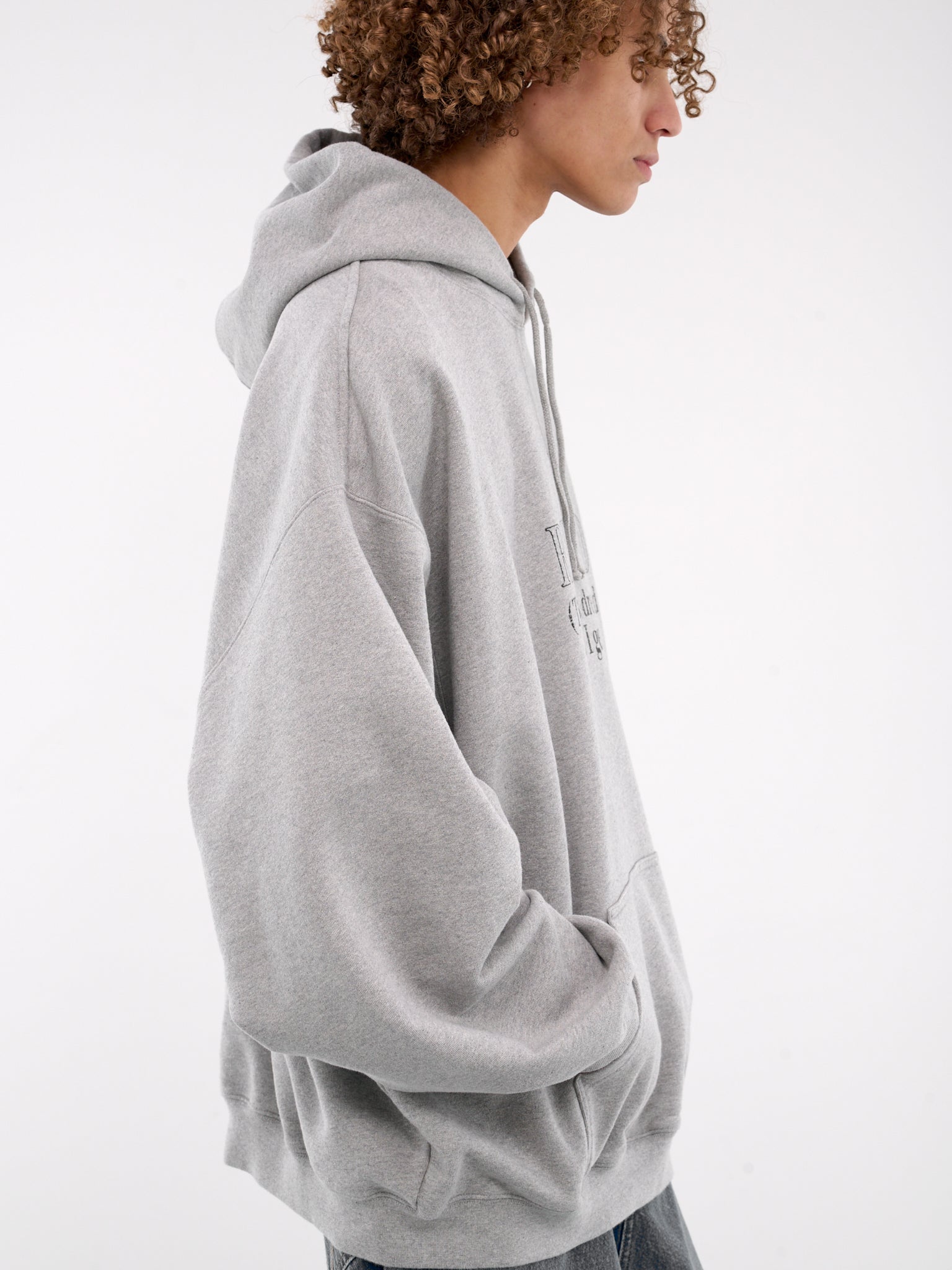 I'm Retired Hoodie (UA66HD710G-GREY-MELANGE)