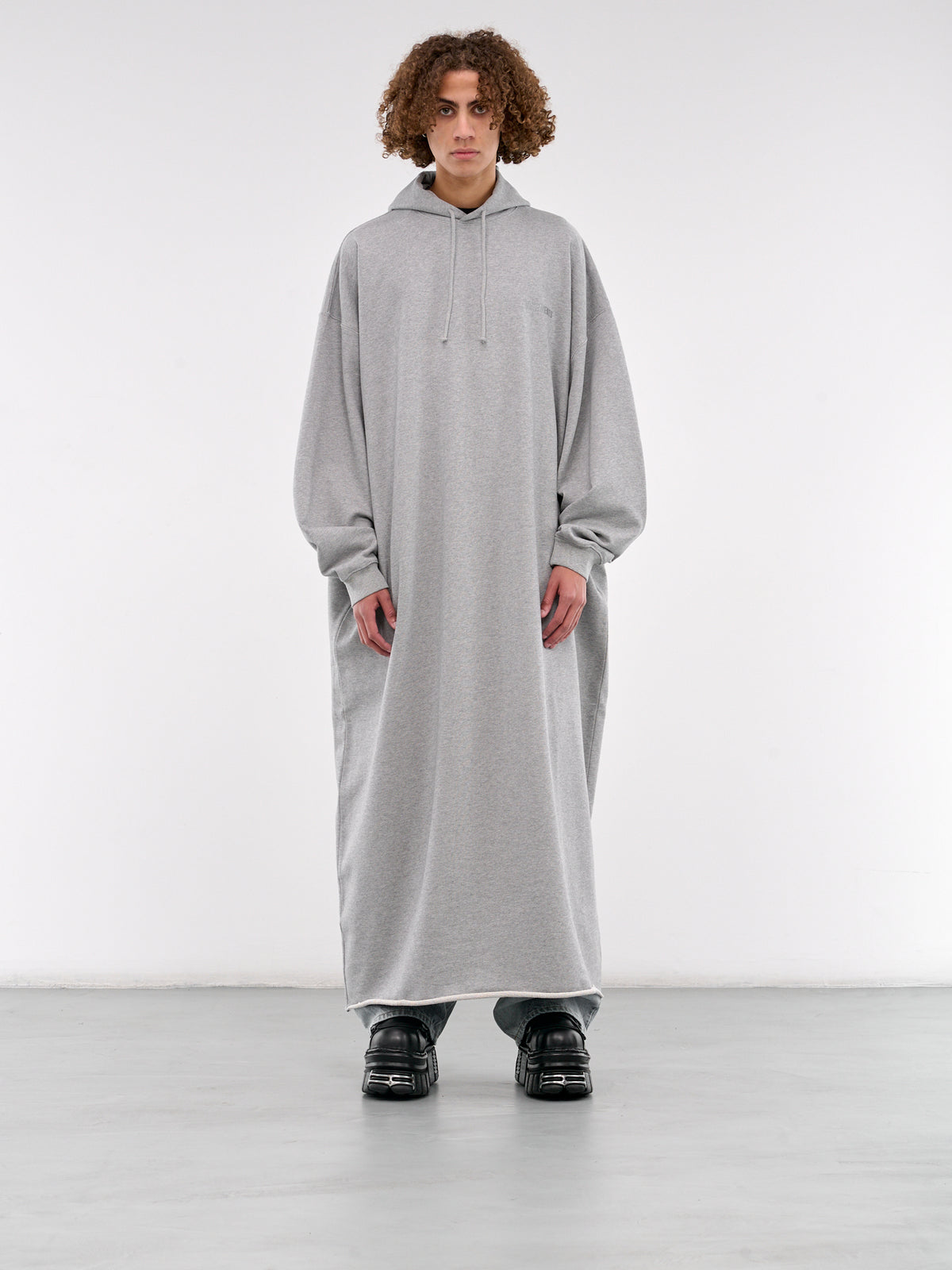 Hoodie Maxi Dress (UA66HD800G-GREY)