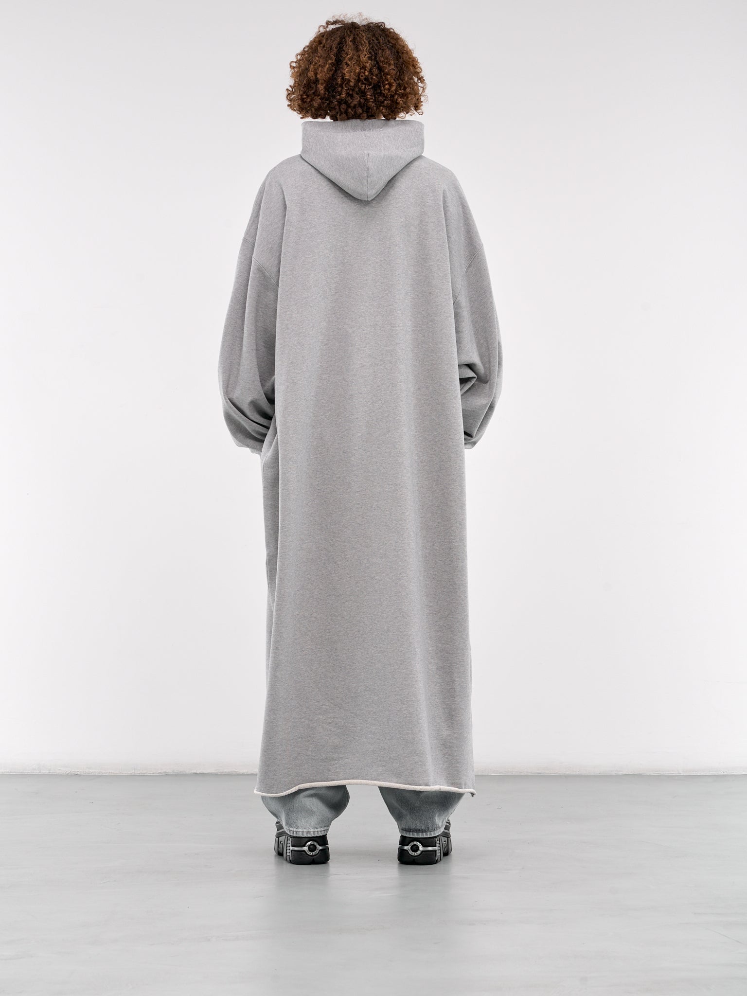 Hoodie Maxi Dress (UA66HD800G-GREY)