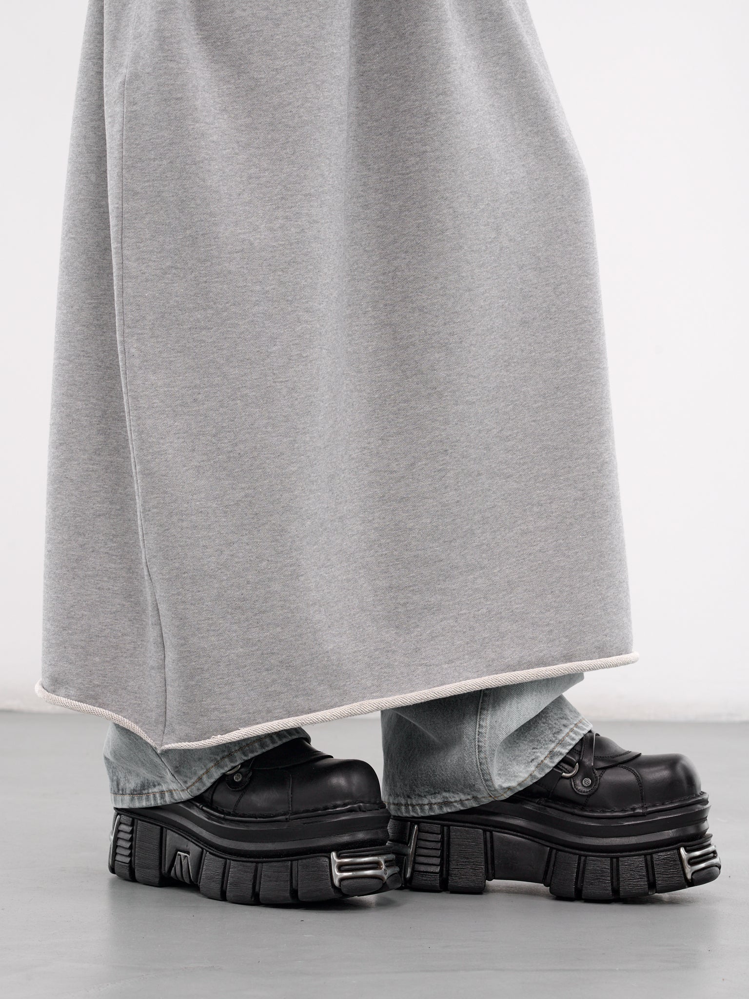 Hoodie Maxi Dress (UA66HD800G-GREY)