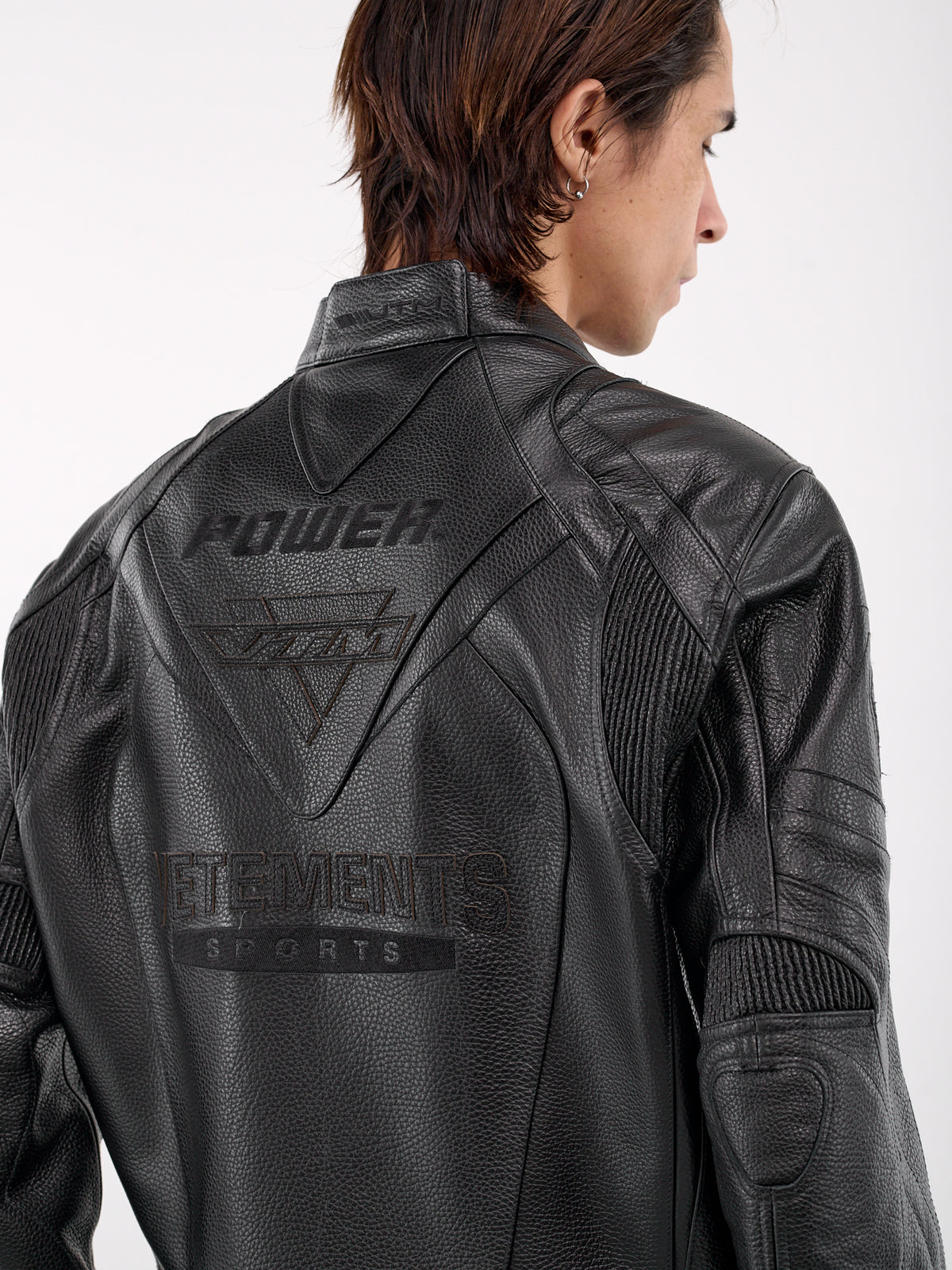 Pro Racing Leather Jacket (UA66JA220B-BLACK)