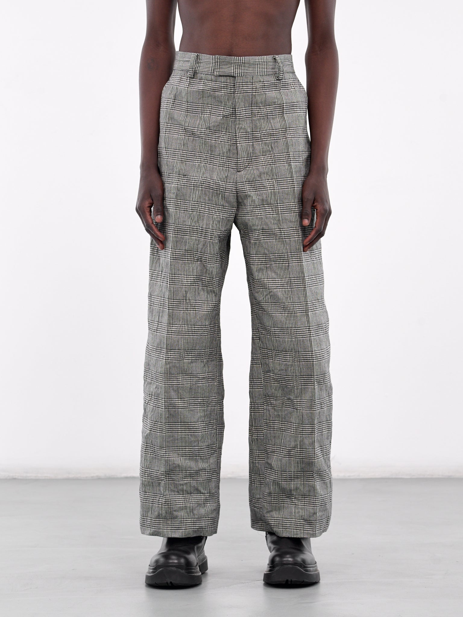 VETEMENTS Check Trousers | H. Lorenzo - front