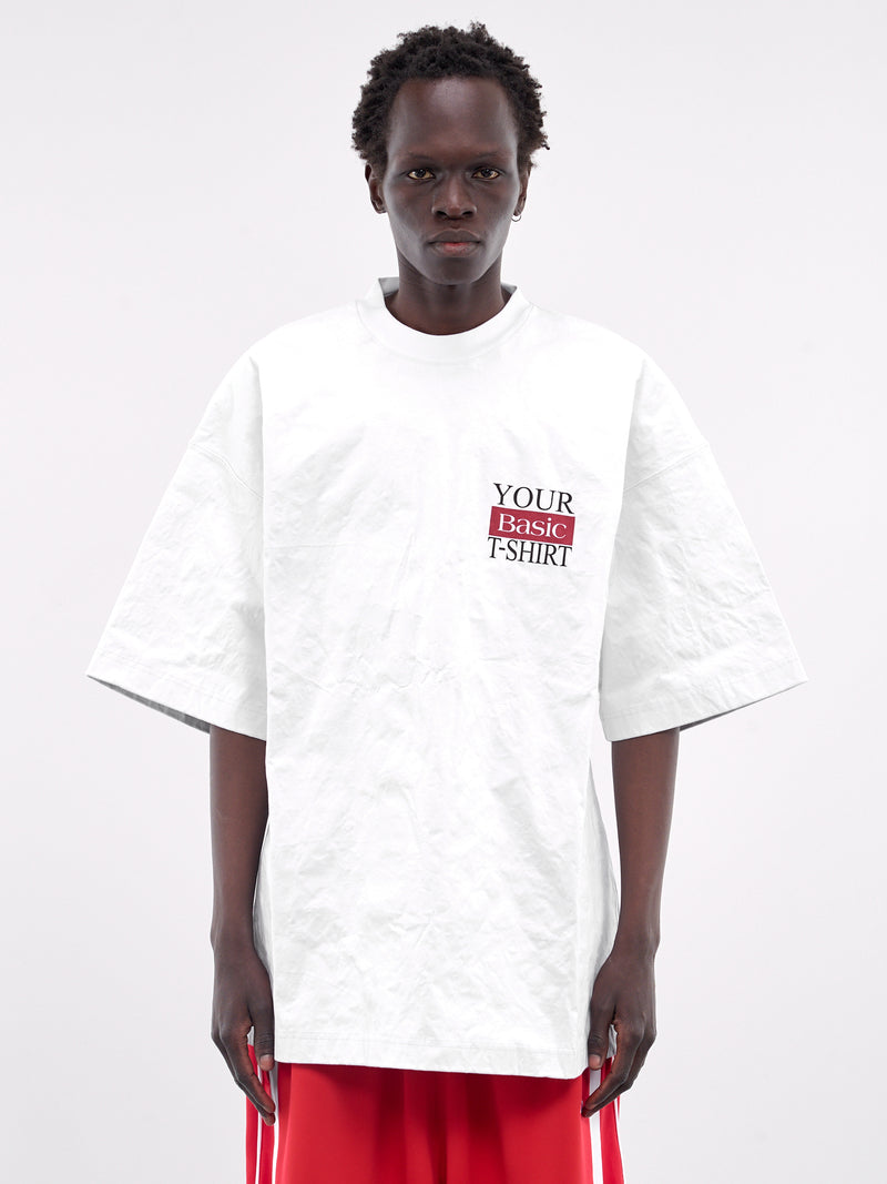 Oversized Graphic Tee (UA66TR1120W-WHITE)