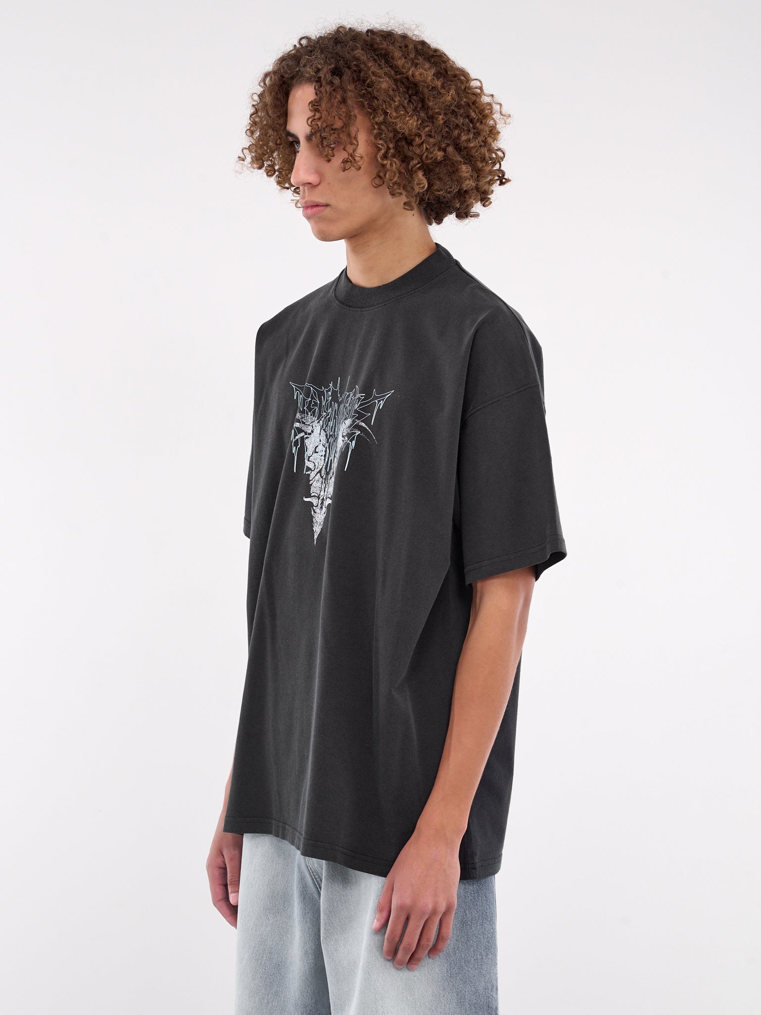 Metal Logo Graphic Tee (UA66TR670B-BLACK)