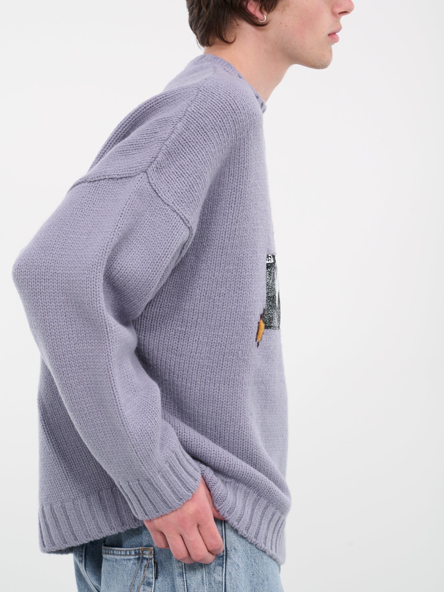 New Rose Sweater (UC2C4915-2-LAVENDER)