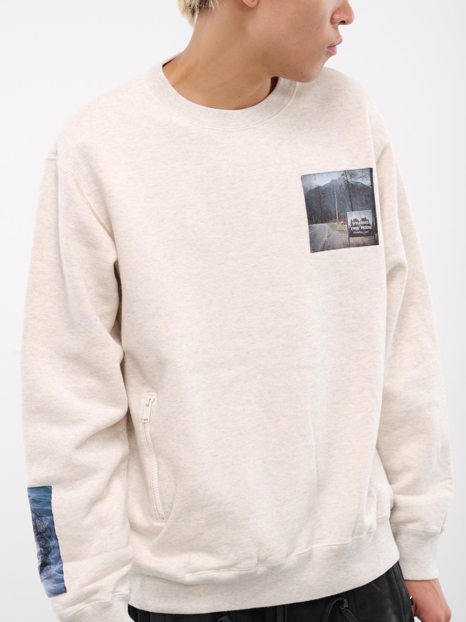 Twin Peaks Sweatshirt (UC2D4802-2-IVORY)