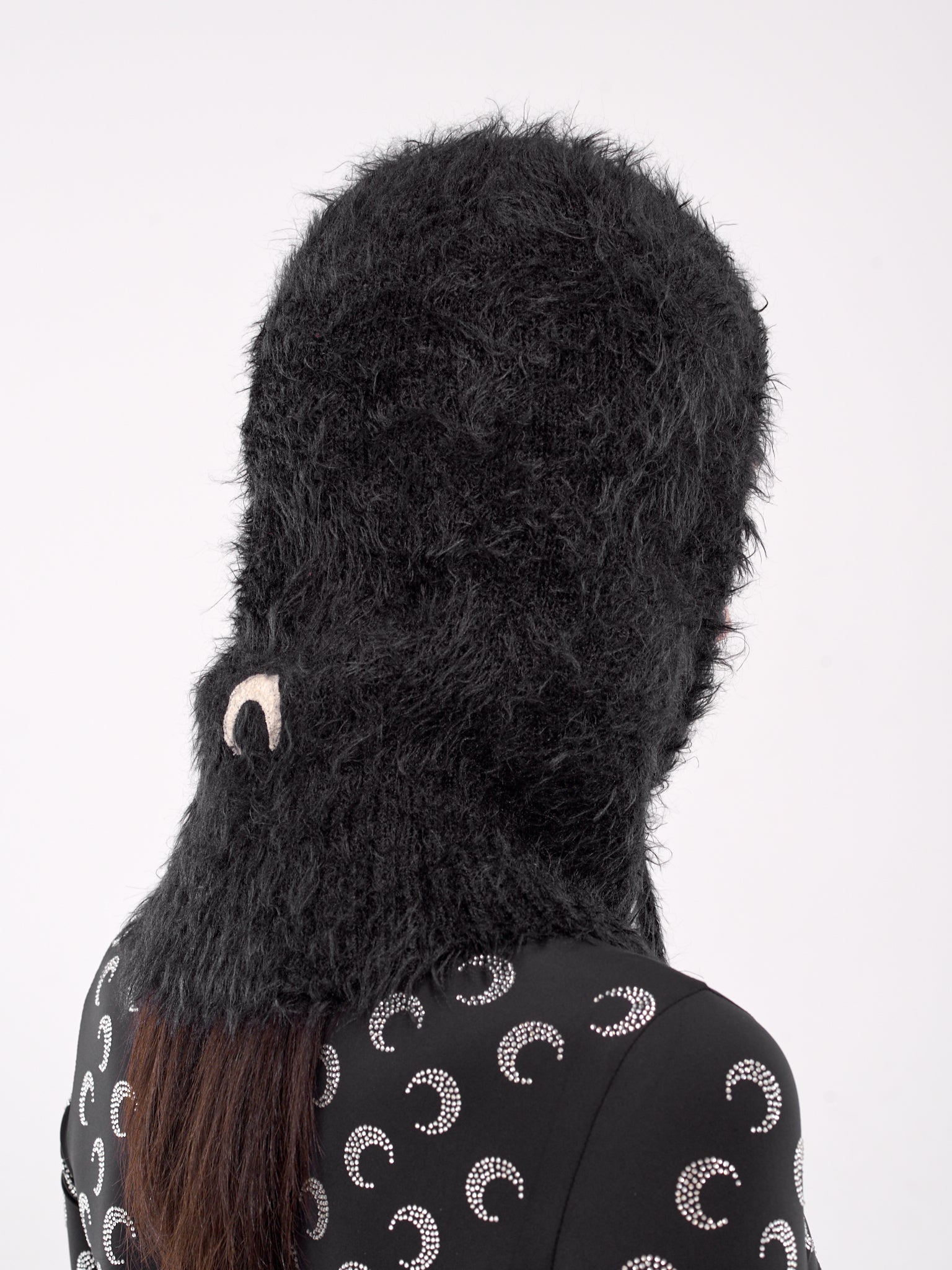 Wild Puffy Knit Balaclava (UHG044A-CKNI0031-BLACK)