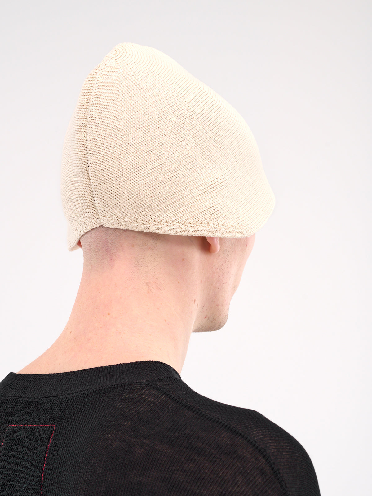 Knit Beanie Bucket Hat (UK0031-UW101-OFF-WHITE)