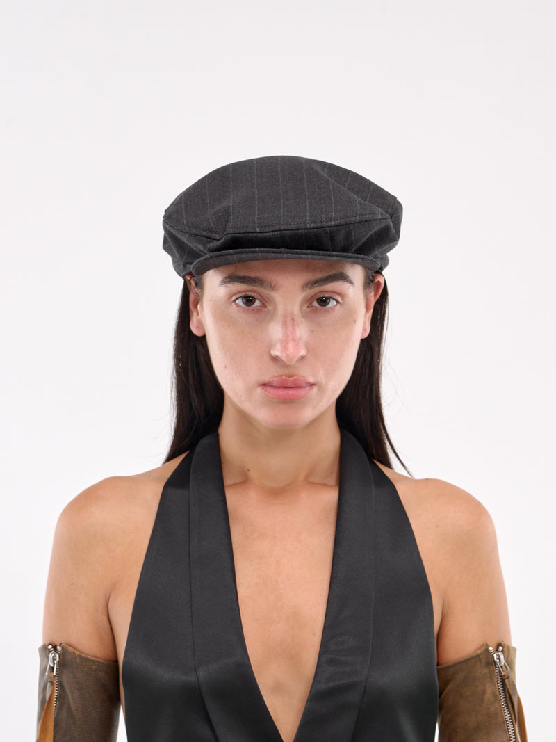 Newsboy Hat (VAQ08K810-DARK-GREY)