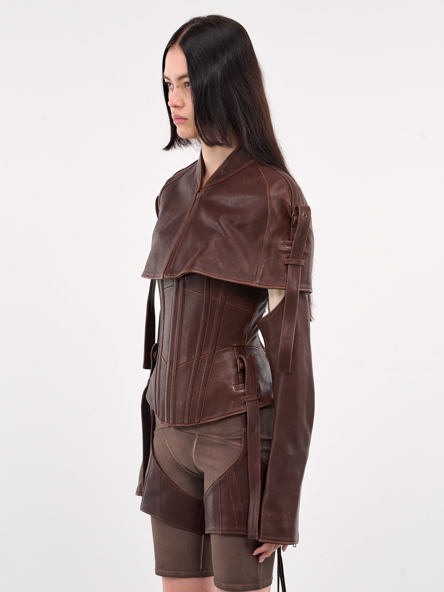 Veil Cape (VEILCA0BRB-BROWN-BURN)