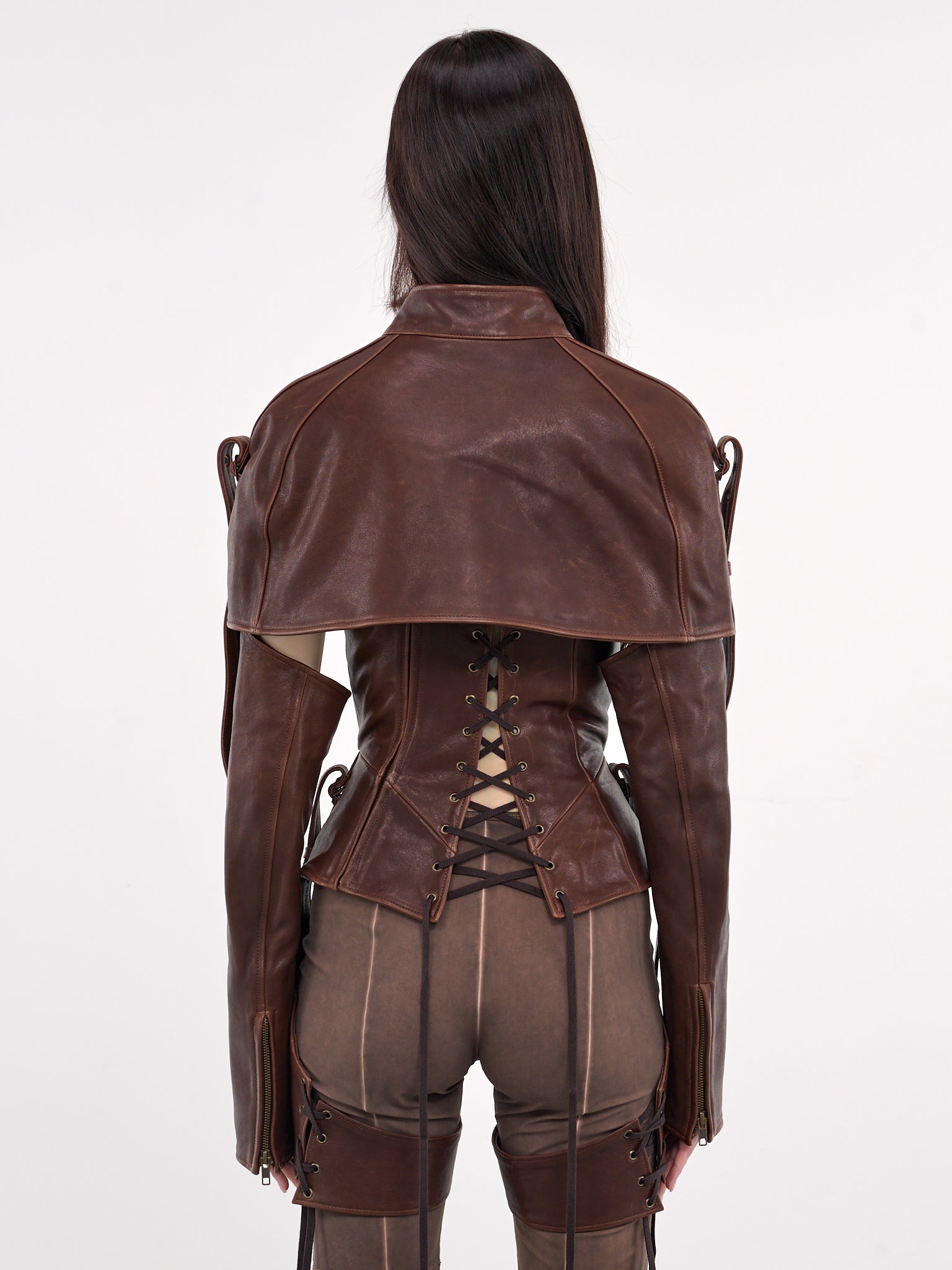 Veil Cape (VEILCA0BRB-BROWN-BURN)